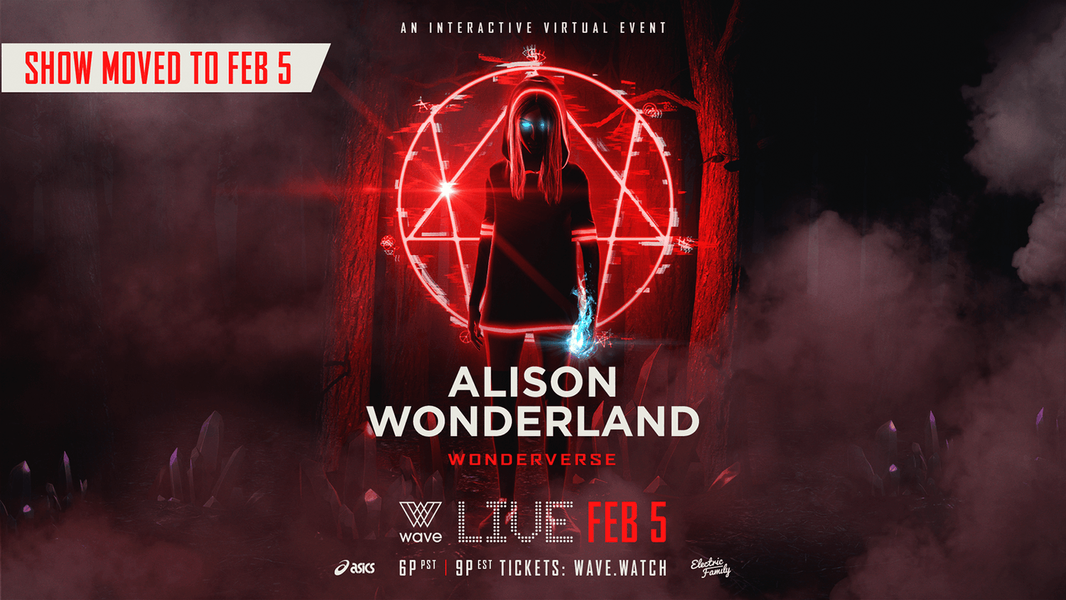 Wave Presents: Alison Wonderland Wonderverse, An Interactive Virtual Event - Electric Family