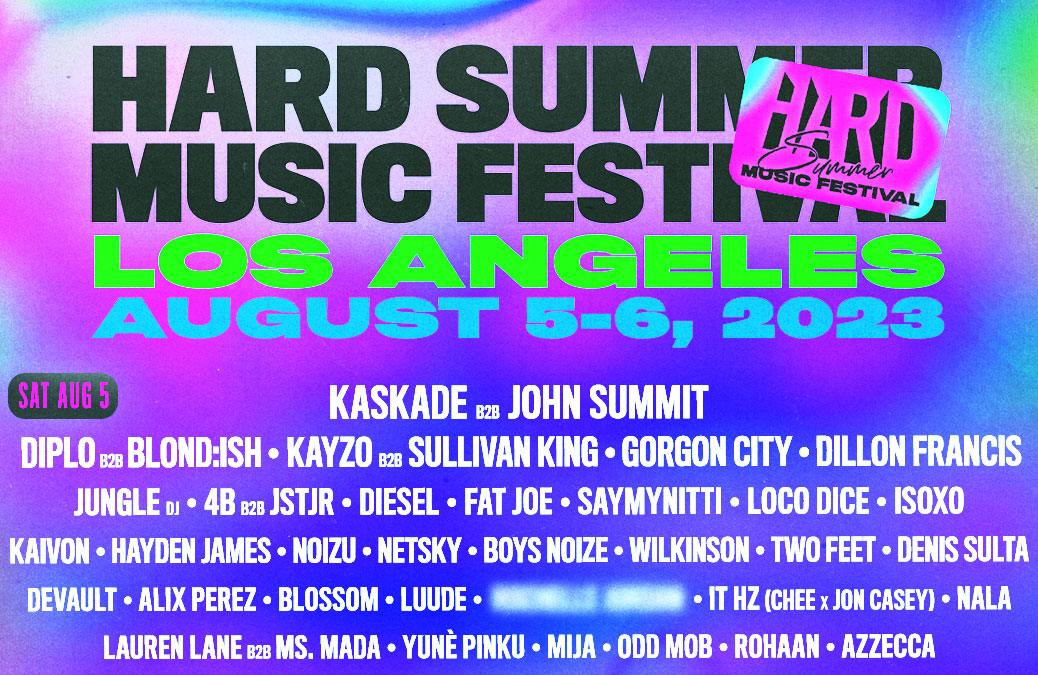 HARD Summer Los Angeles: Lineup Announcement - Electric Family