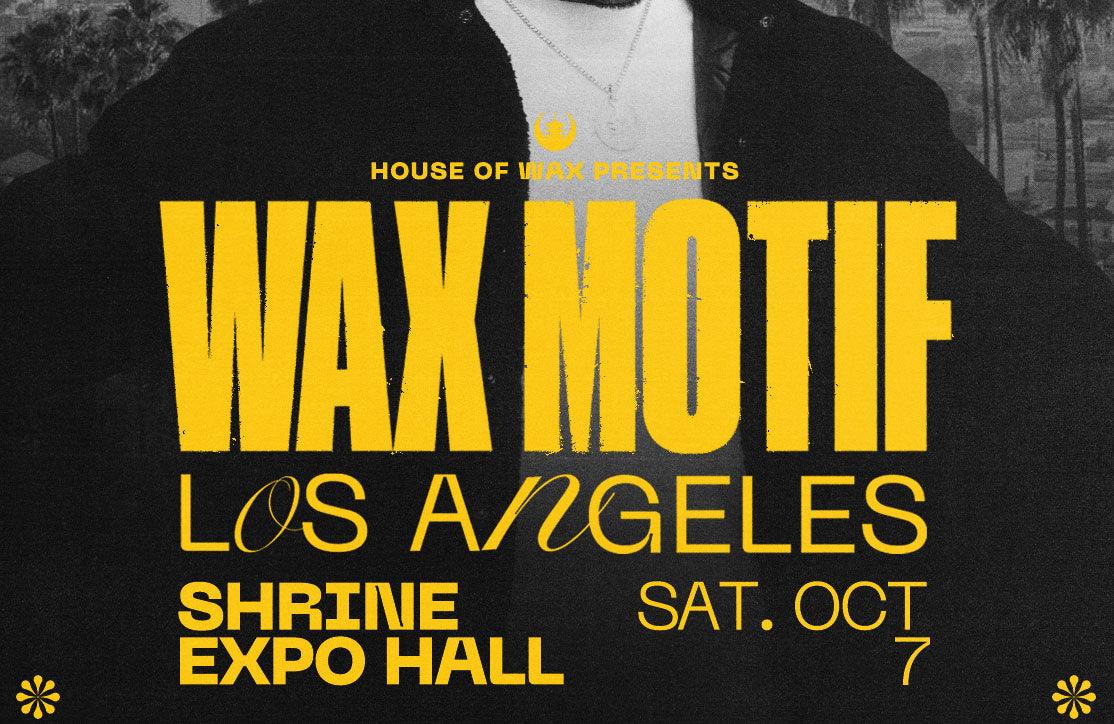 Wax Motif Ticket Giveaway - Electric Family