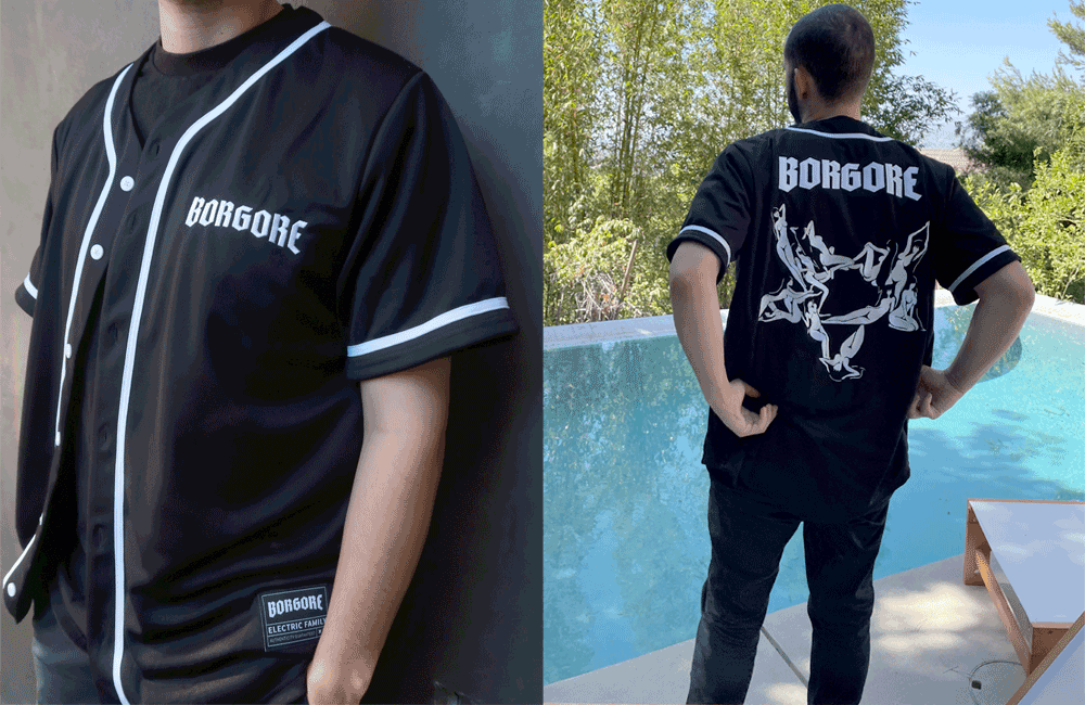 Electric Family x Borgore: Baseball Jersey Release - Electric Family
