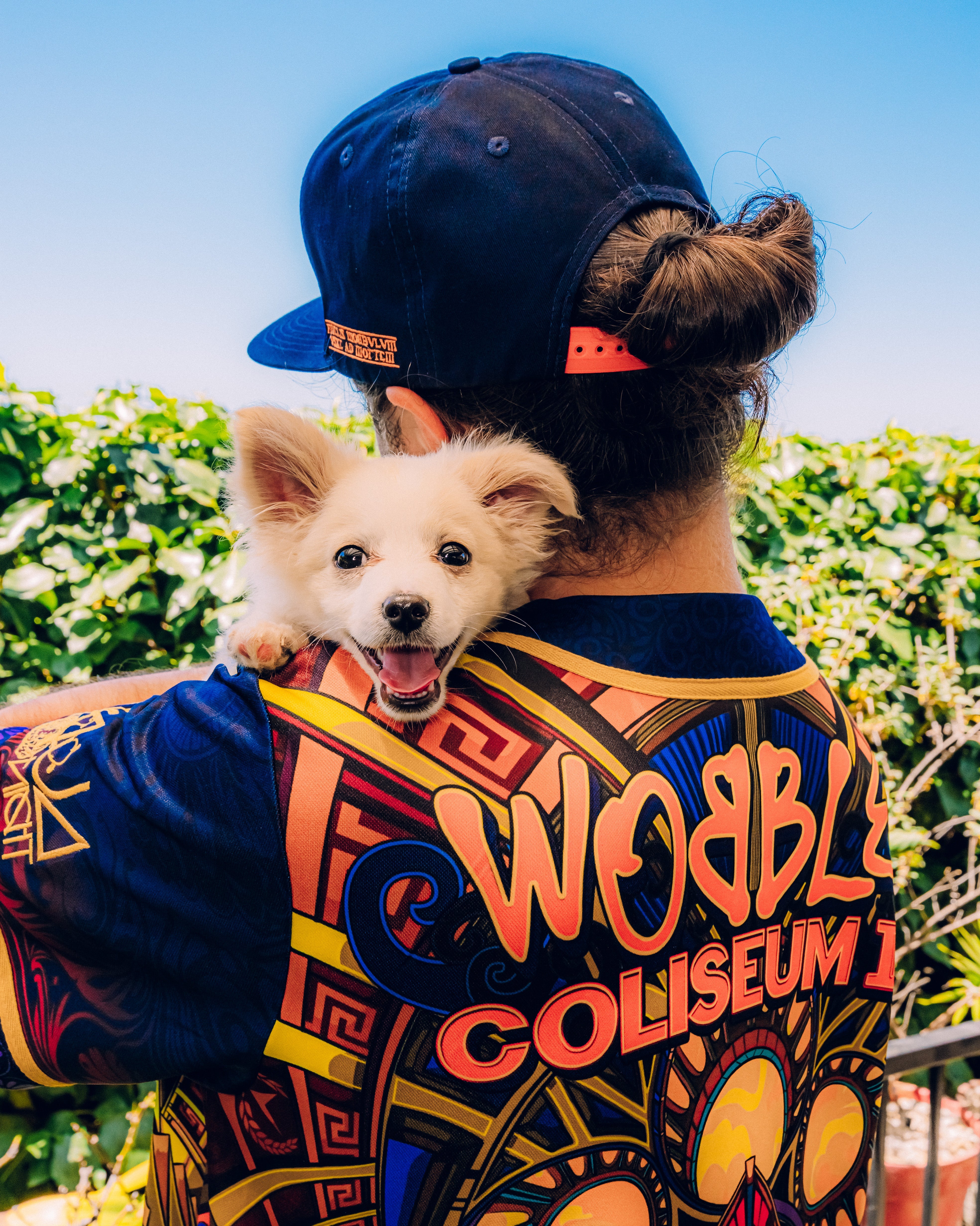 Ganja White Night Wobble Coliseum III Baseball Jersey Baseball Jersey Wobble Coliseum III Baseball Jersey - S