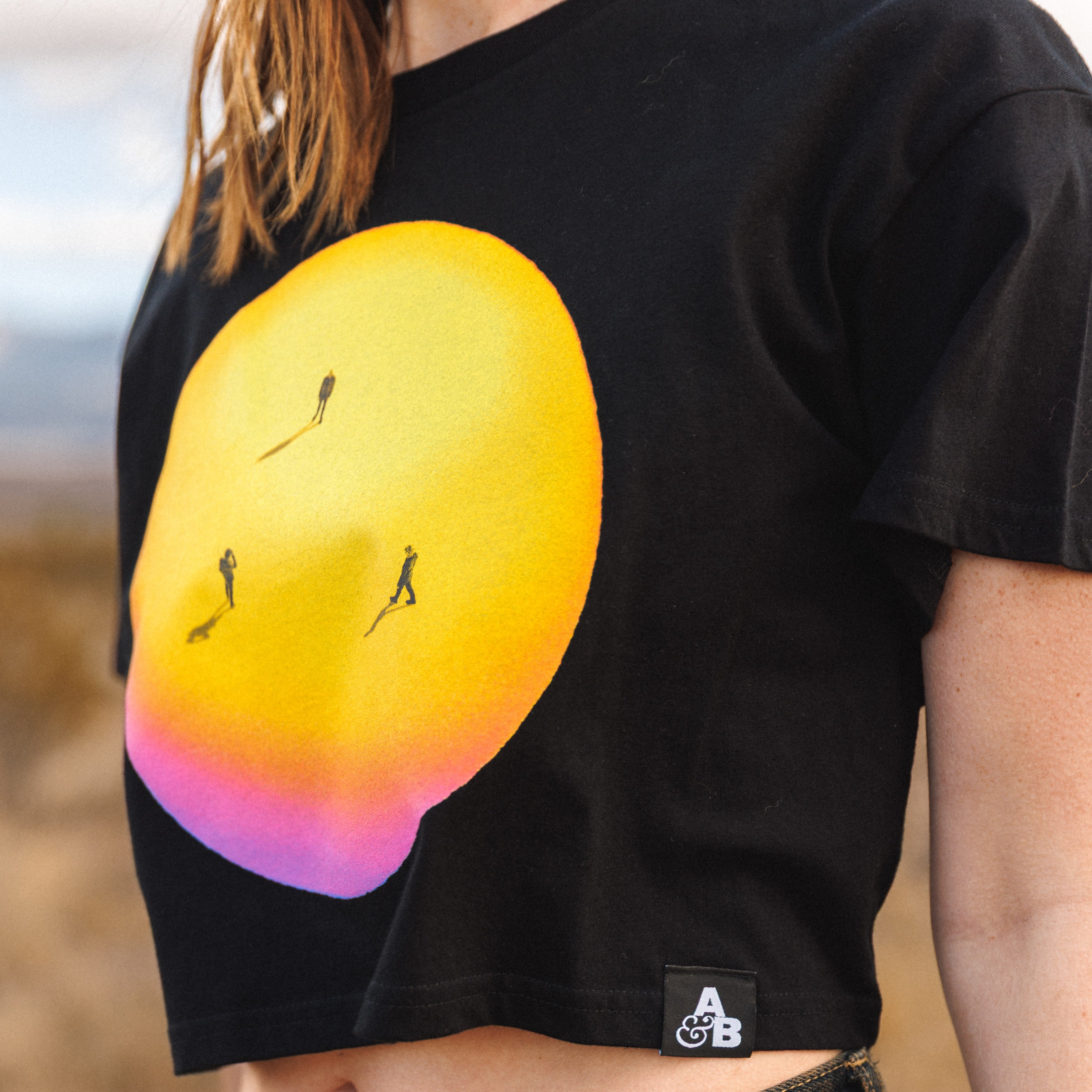 Above & Beyond 'Bigger Than All Of Us' Crop Tee Crop Tee 'Bigger Than All Of Us' Crop Tee - XS