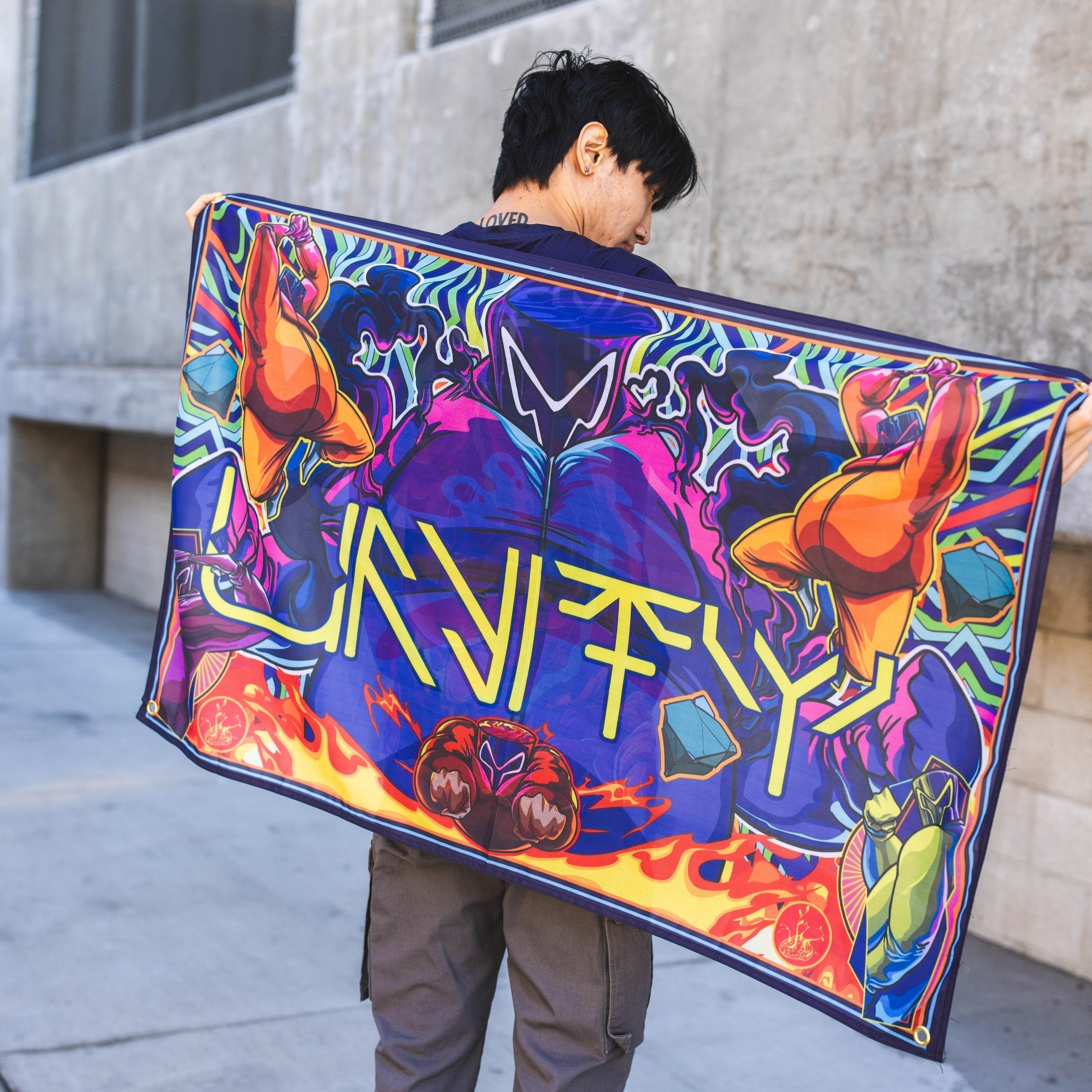 Ganja White Night Unity Flag Flag Unity Flag - Default Title