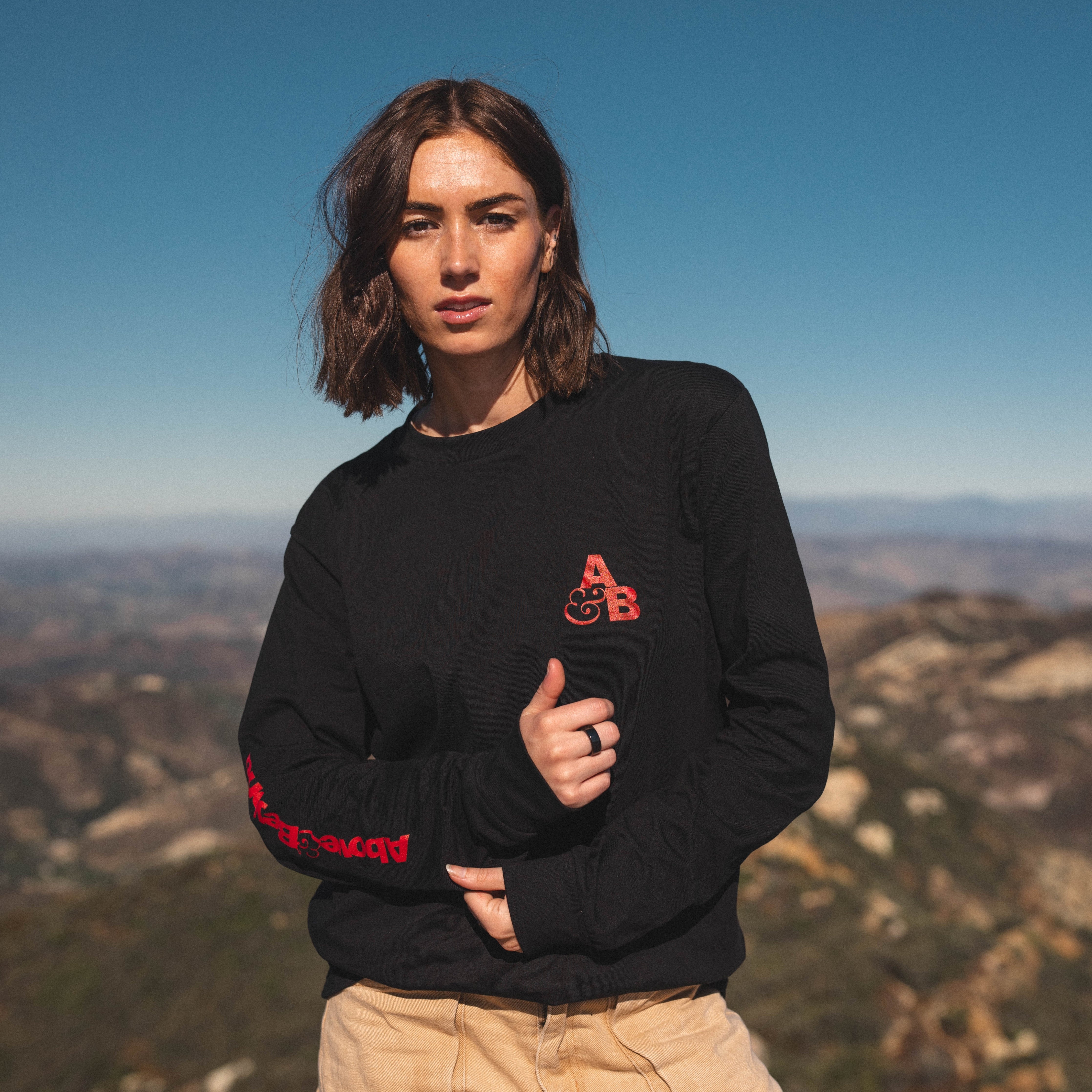 Above & Beyond Above & Beyond Long Sleeve Tee / Black Long Sleeve Above & Beyond Long Sleeve Tee / Black - S