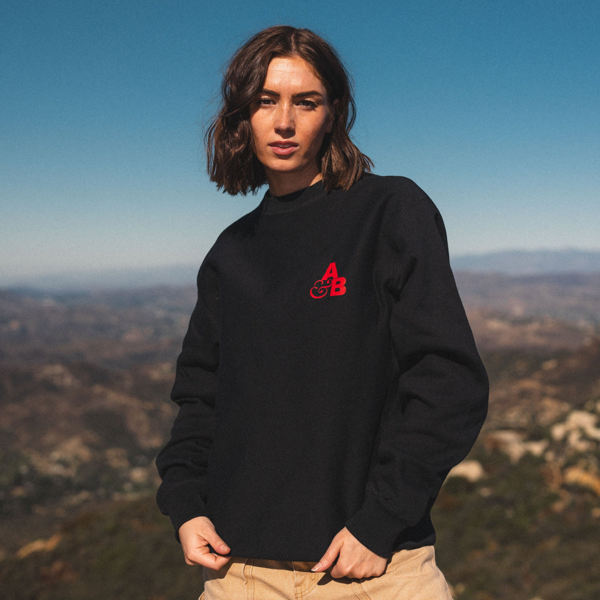 Above & Beyond Above & Beyond Unisex Sweatshirt / Black Crewneck Sweater Above & Beyond Unisex Sweatshirt / Black - S