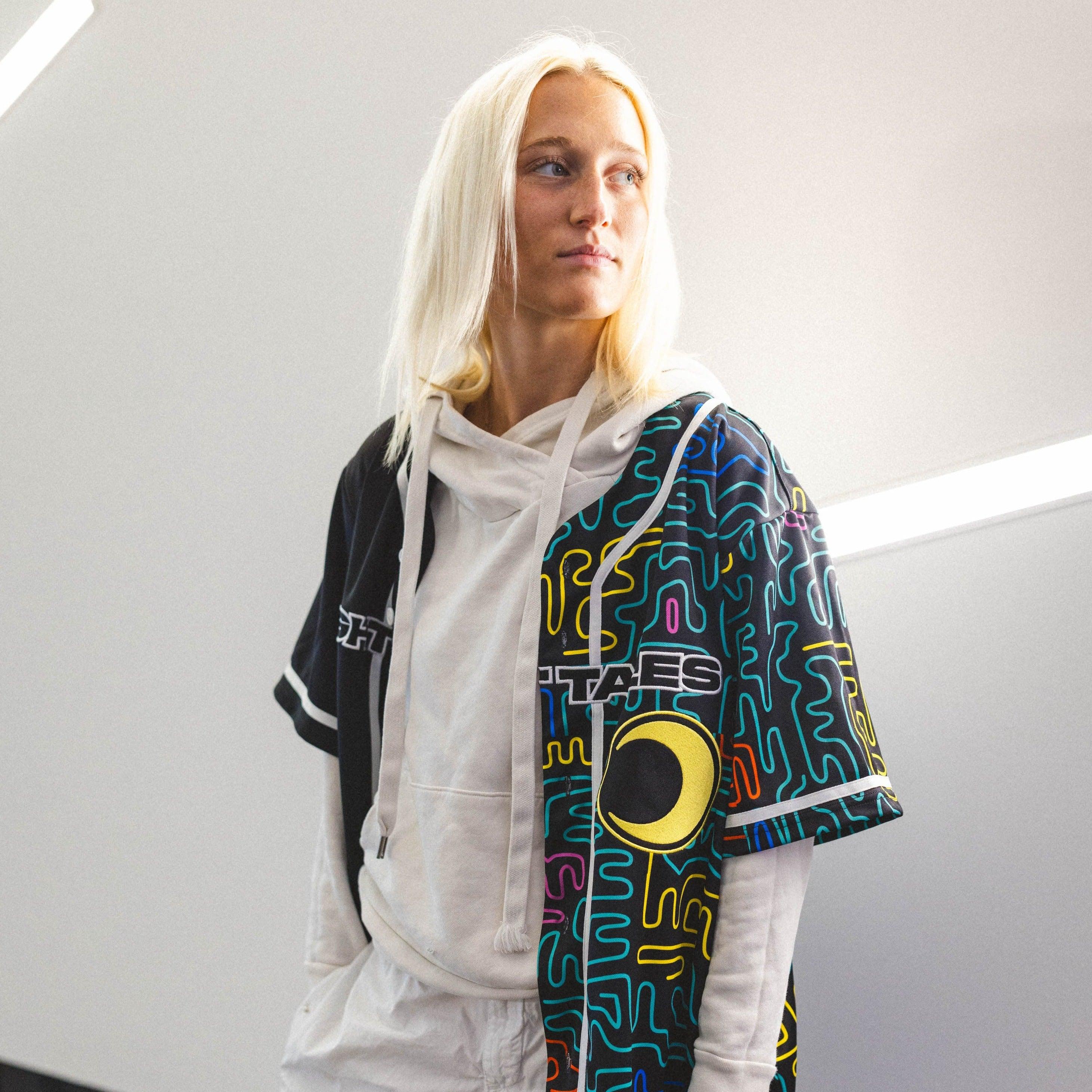 Electric Family EF x Night Tales Jersey - Baseball Jersey EF x Night Tales Jersey - S