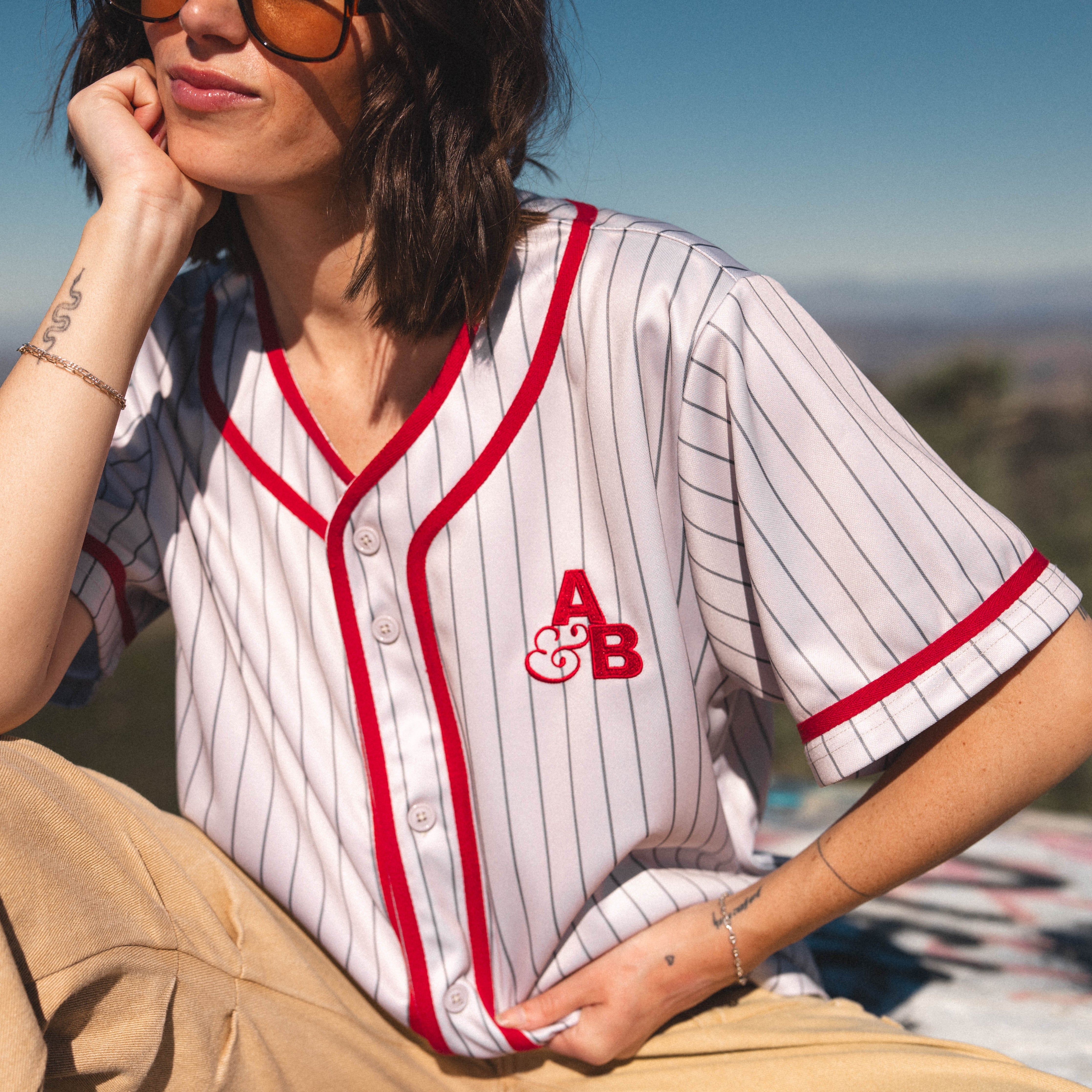 Above & Beyond Above & Beyond Baseball Jersey Baseball Jersey Above & Beyond Baseball Jersey - S