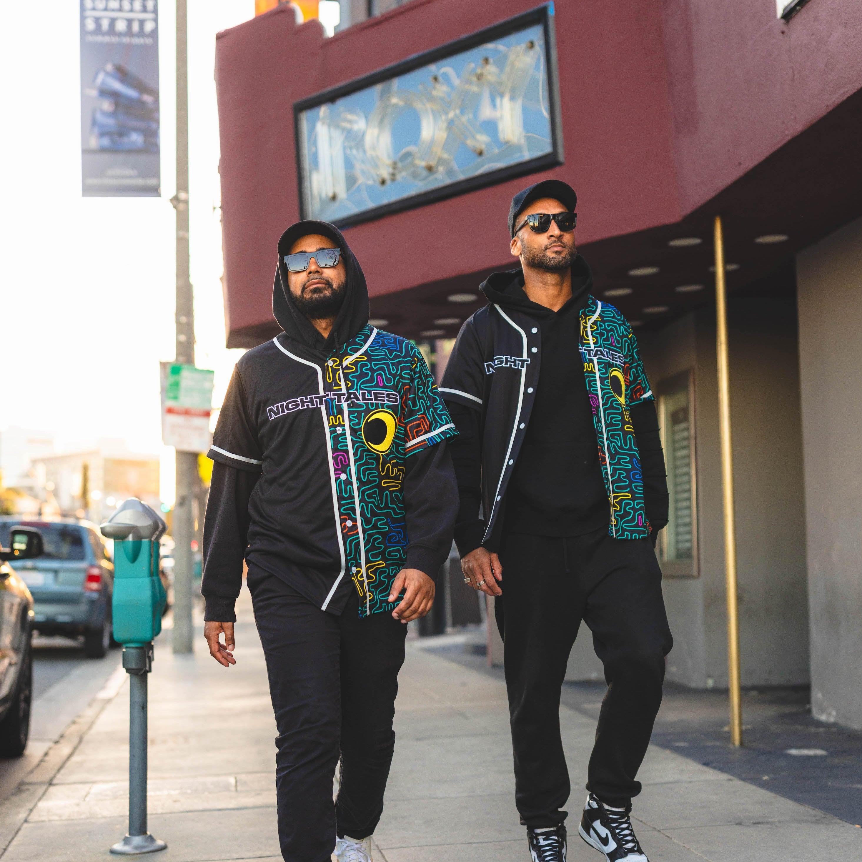 Electric Family EF x Night Tales Jersey - Baseball Jersey EF x Night Tales Jersey - S