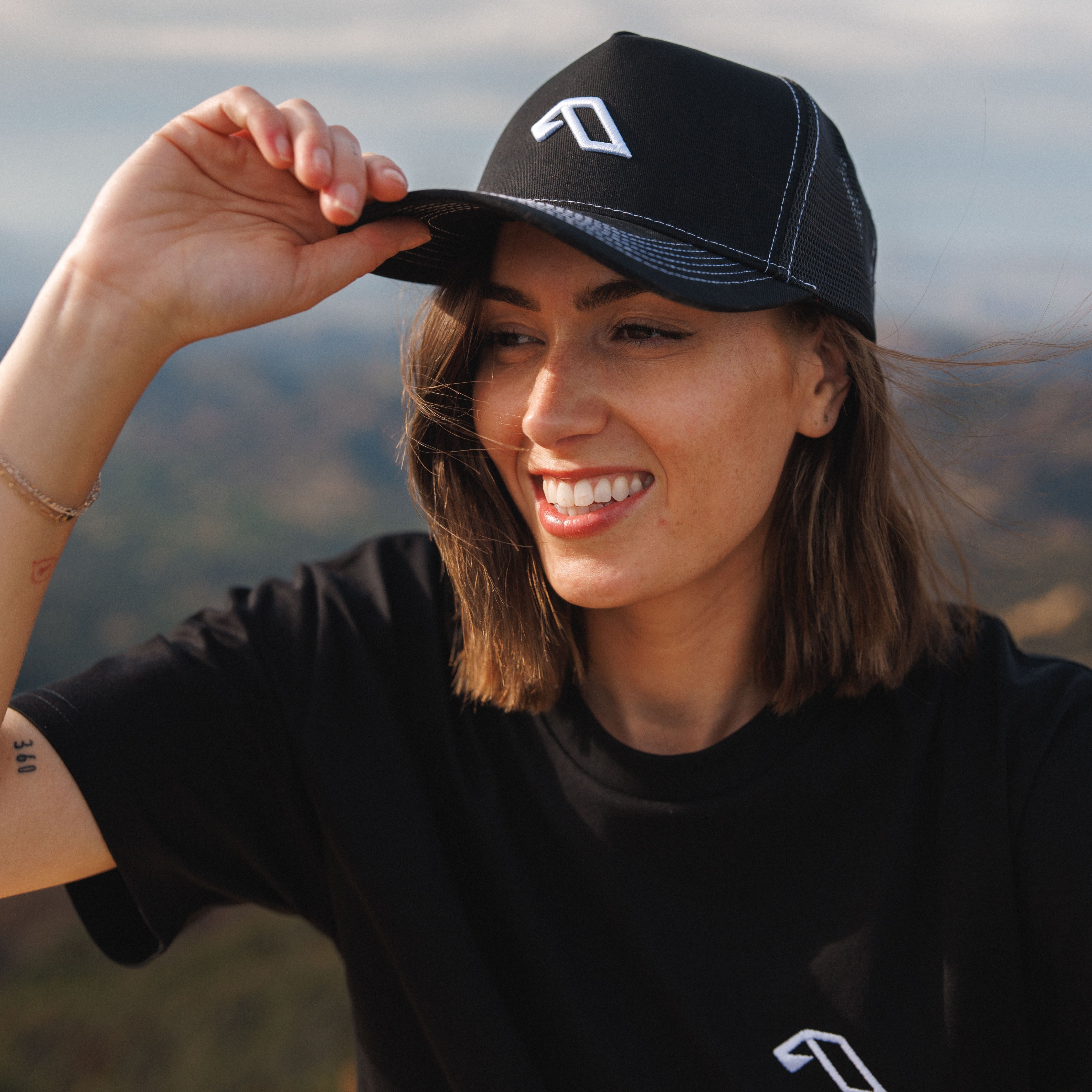 Anjuna Anjuna Trucker Hat / Black Trucker Hat Anjuna Trucker Hat / Black - Default Title