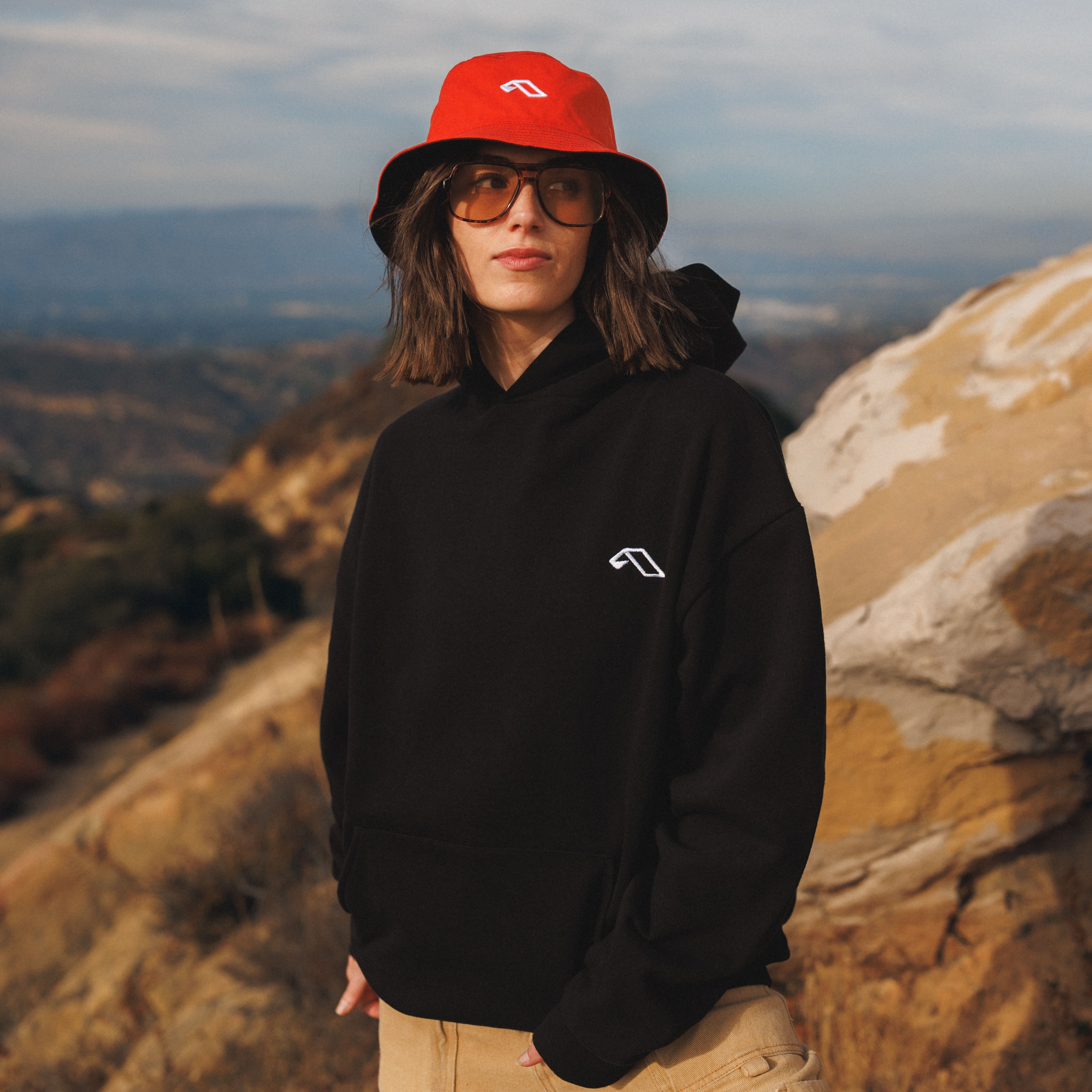 Anjunadeep Anjunadeep Open Air Hoodie / Black Hoodie Anjunadeep Open Air Hoodie / Black - S