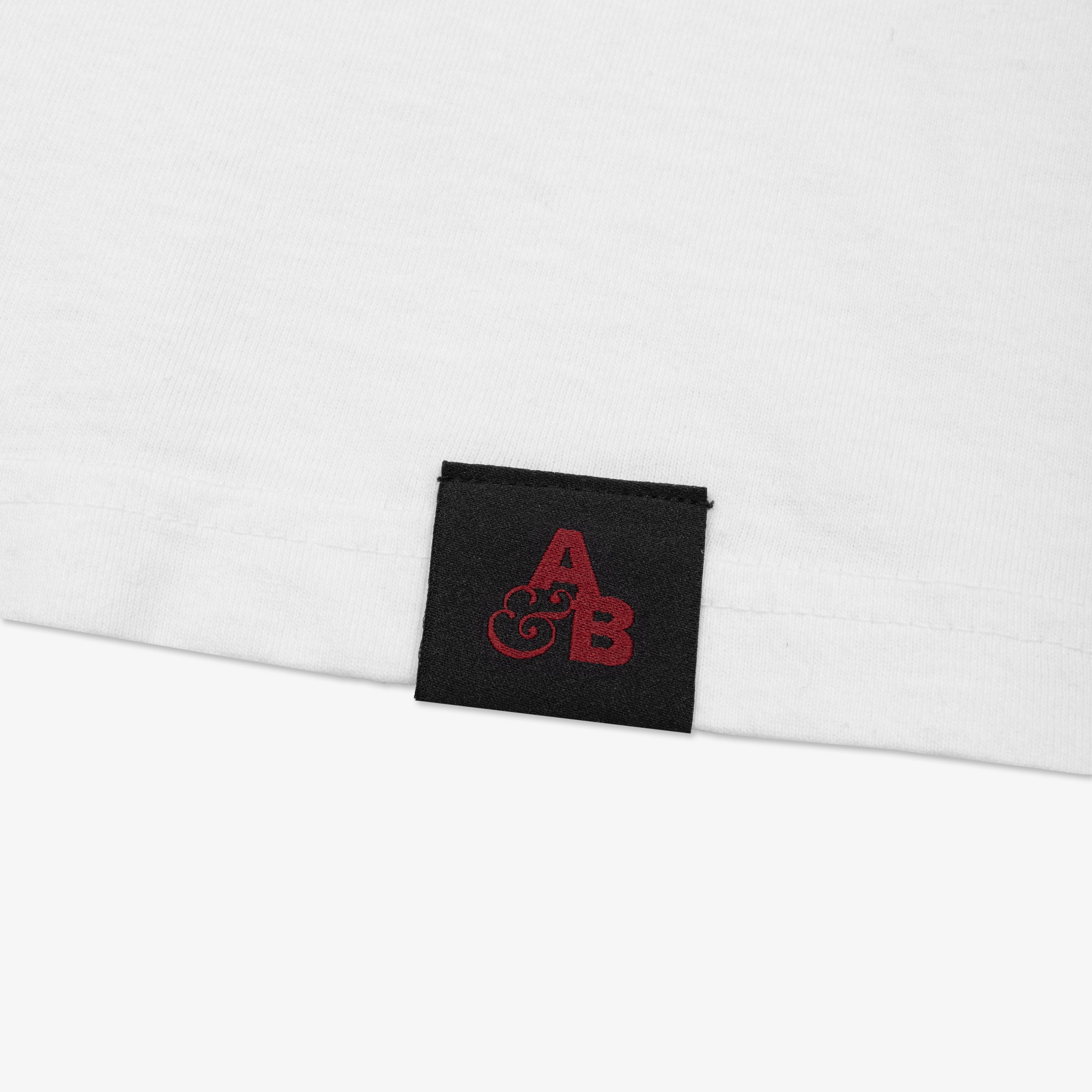 Above & Beyond Above & Beyond Logo Tee / White & Red Tee Above & Beyond Logo Tee / White & Red - S