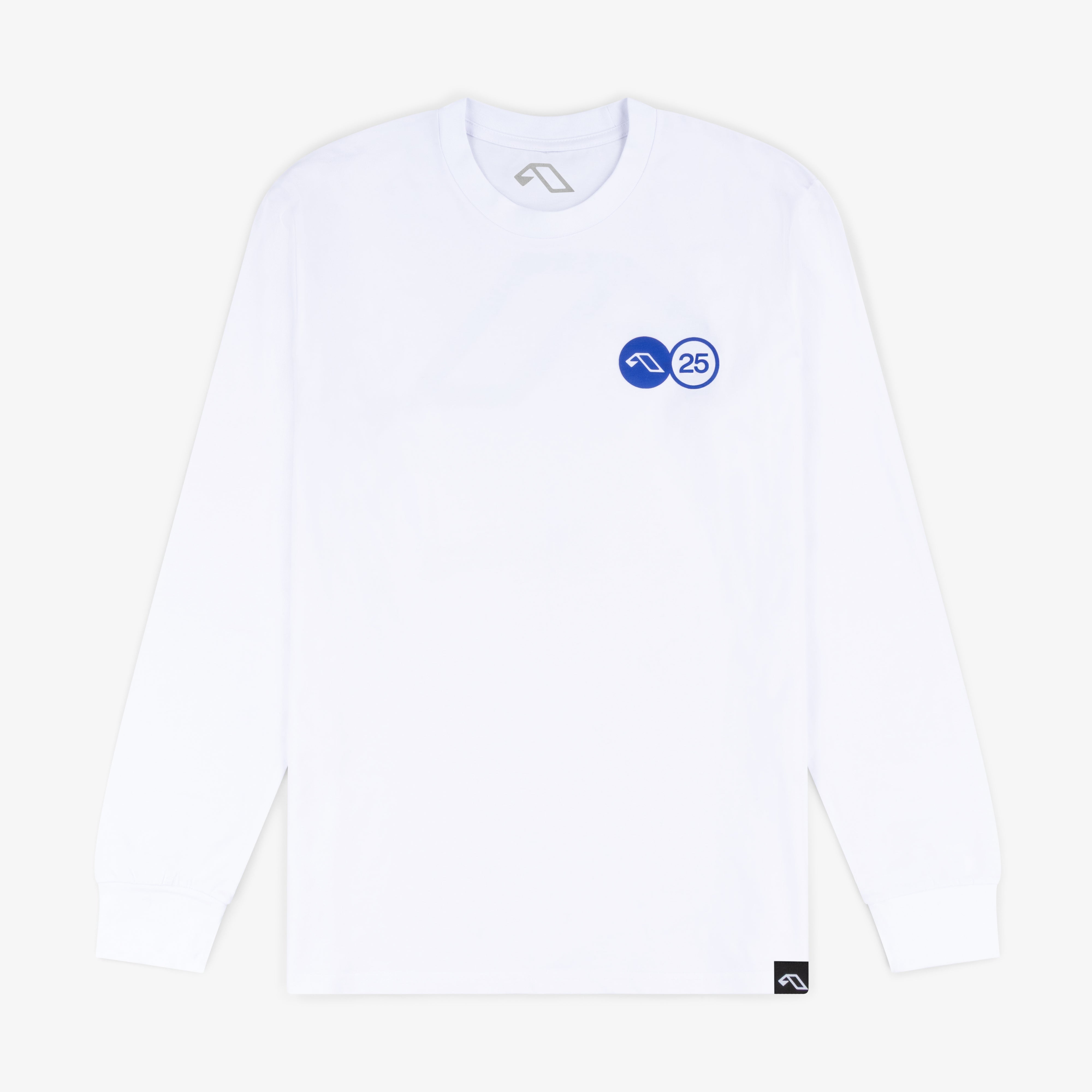 Anjuna Anjuna25 Puff Print Long Sleeve Tee / White Long Sleeve Anjuna25 Puff Print Long Sleeve Tee / White - S