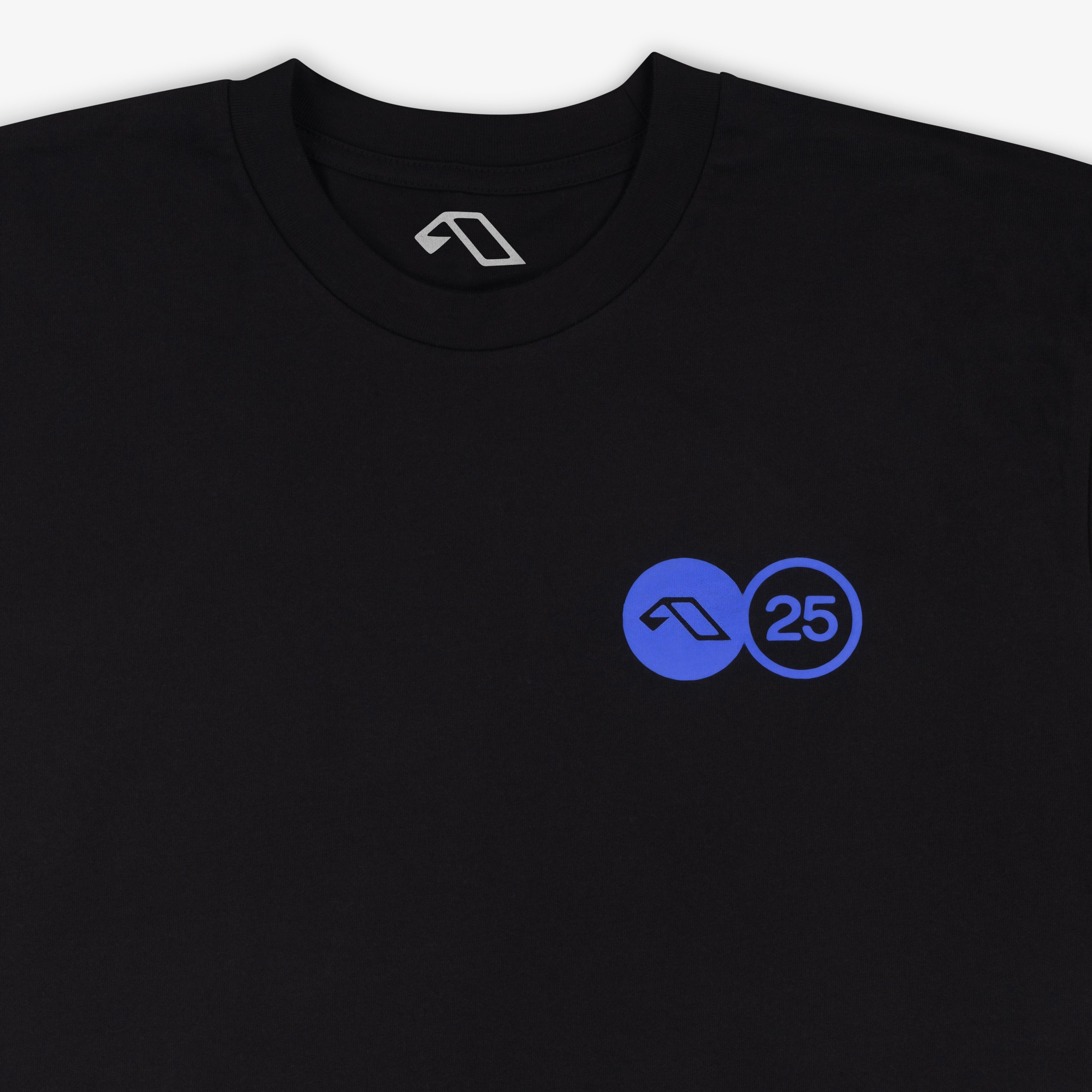 Anjuna Anjuna25 Puff Print Tee / Black Tee Anjuna25 Puff Print Tee / Black - S