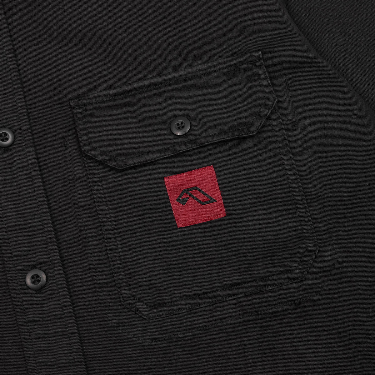 Anjunadeep Anjunadeep Black Shirt Jacket Shirt Jacket Anjunadeep Black Shirt Jacket - S