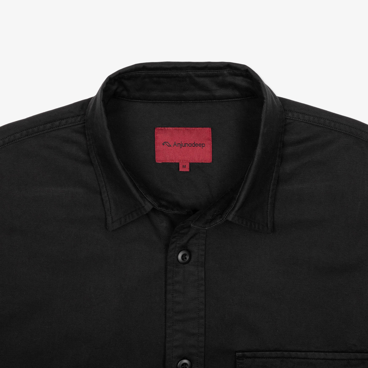 Anjunadeep Anjunadeep Black Shirt Jacket Shirt Jacket Anjunadeep Black Shirt Jacket - S