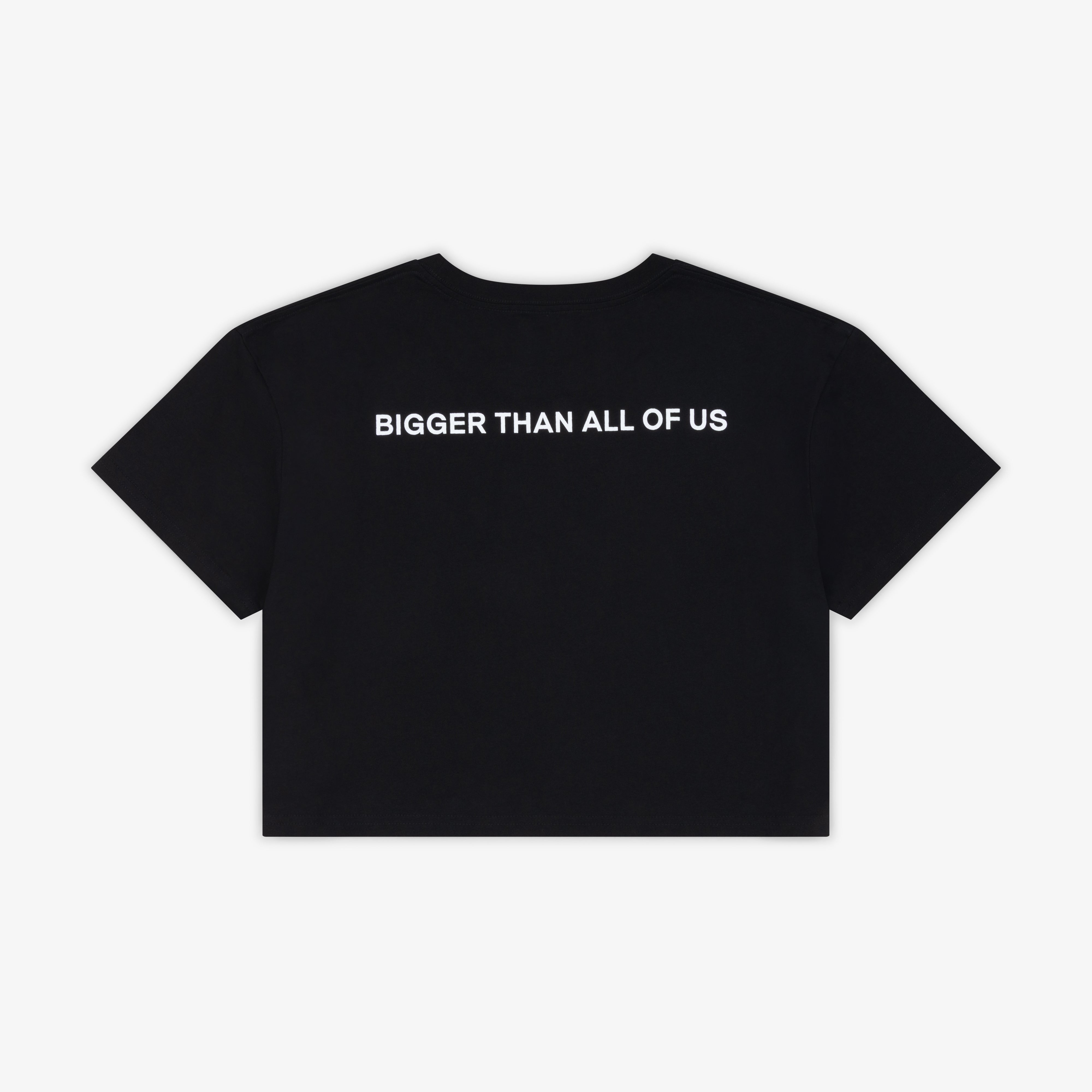 Above & Beyond 'Bigger Than All Of Us' Crop Tee Crop Tee 'Bigger Than All Of Us' Crop Tee - XS