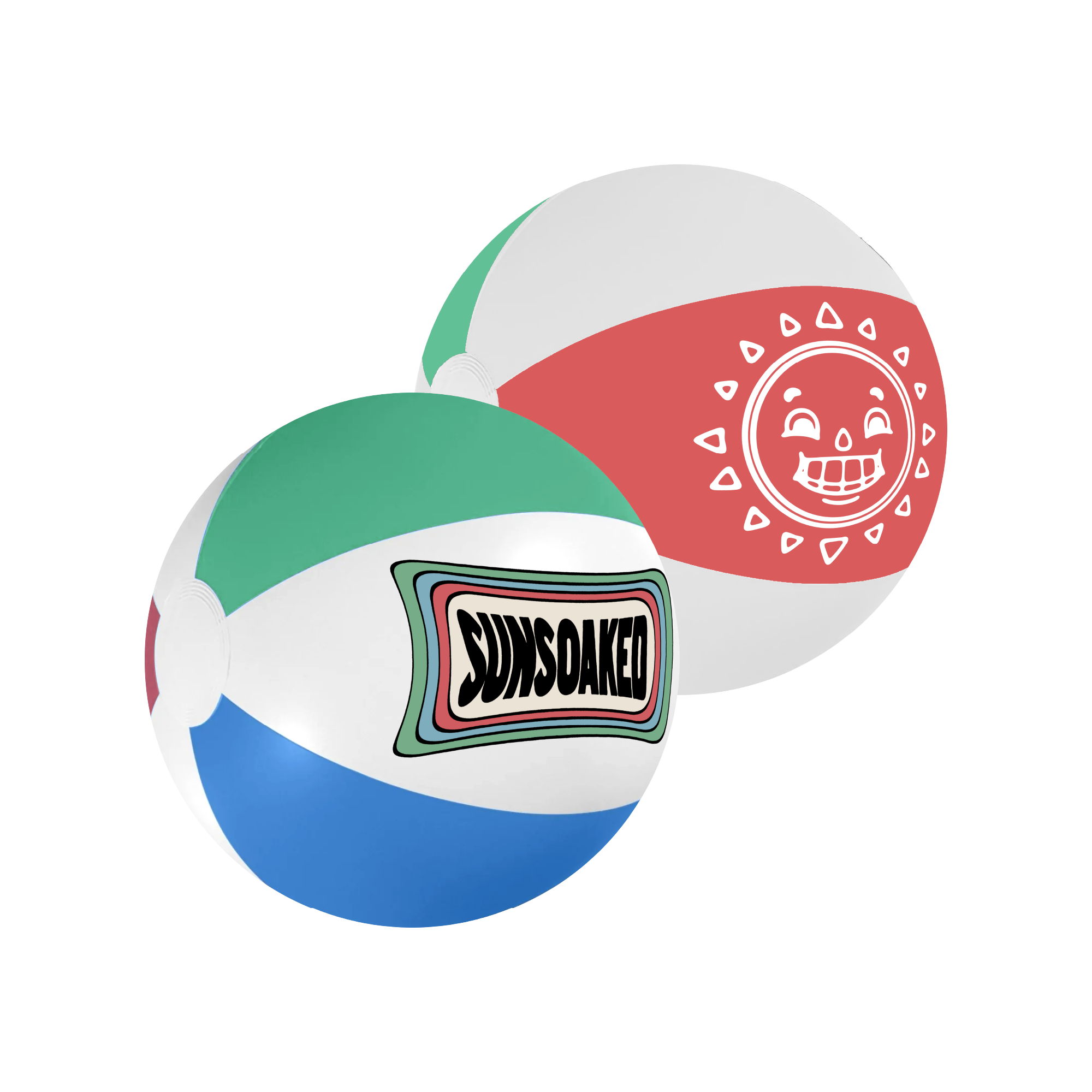 Sunsoaked Beach Ball