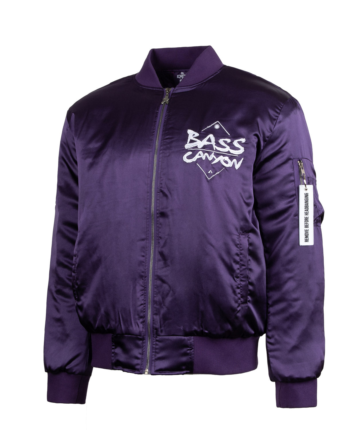 Bass Canyon Flight Jacket (Purple) - Excision