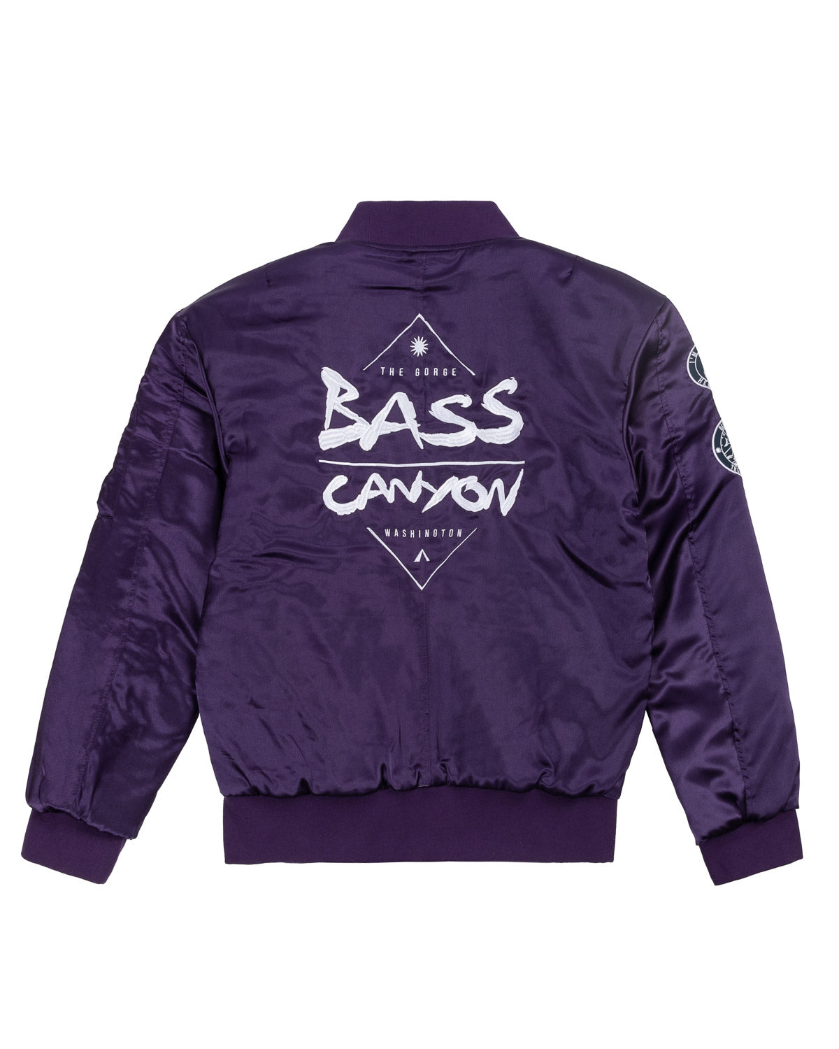 Bass Canyon Flight Jacket (Purple) - Excision
