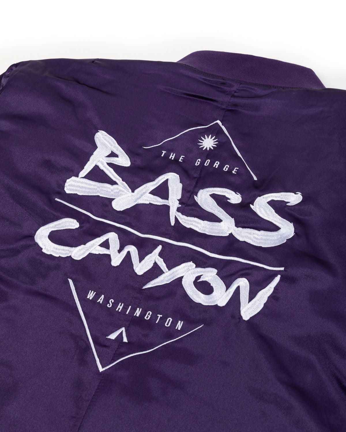 Bass Canyon Flight Jacket (Purple) - Excision