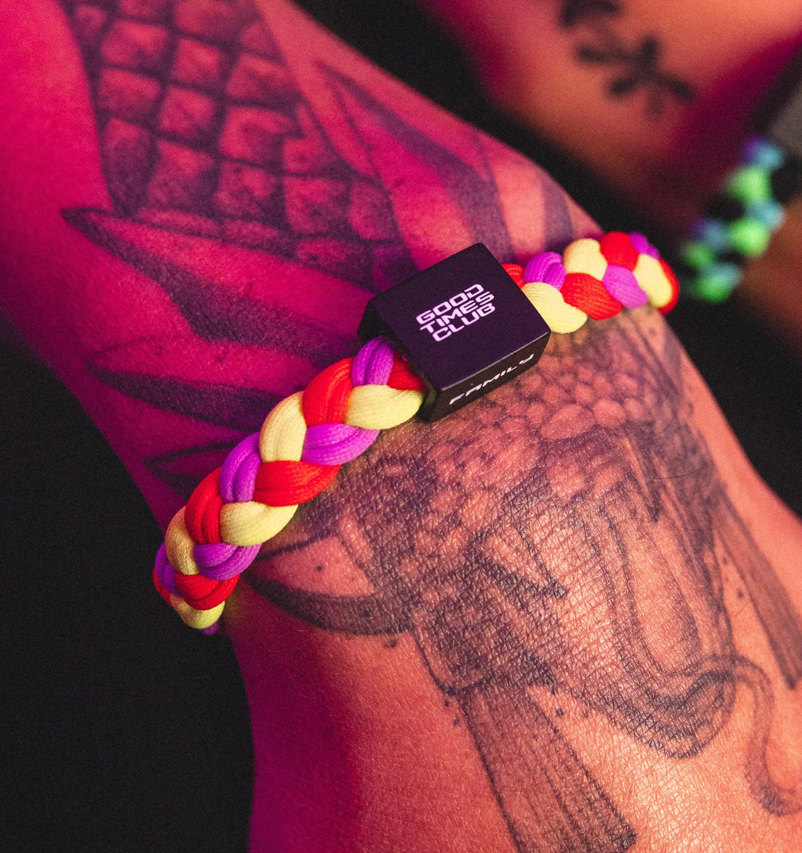 Electric Family Good Times Club Bracelet (Rainbow) - Bracelet Good Times Club Bracelet (Rainbow) - Default Title