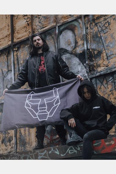 BTSM - Tiger Helmet - Logo Flag