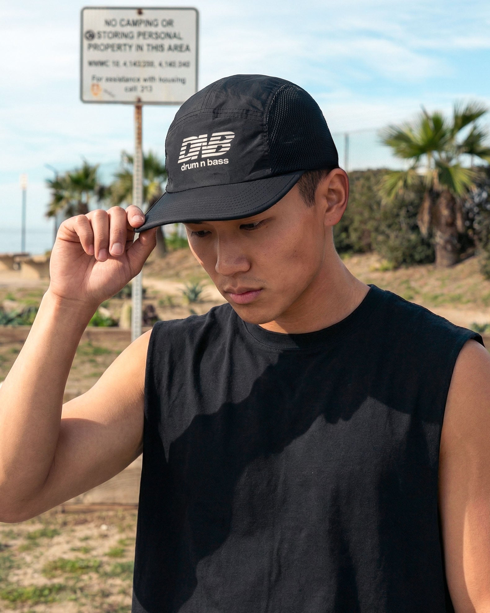 DNB Run Cap / Black