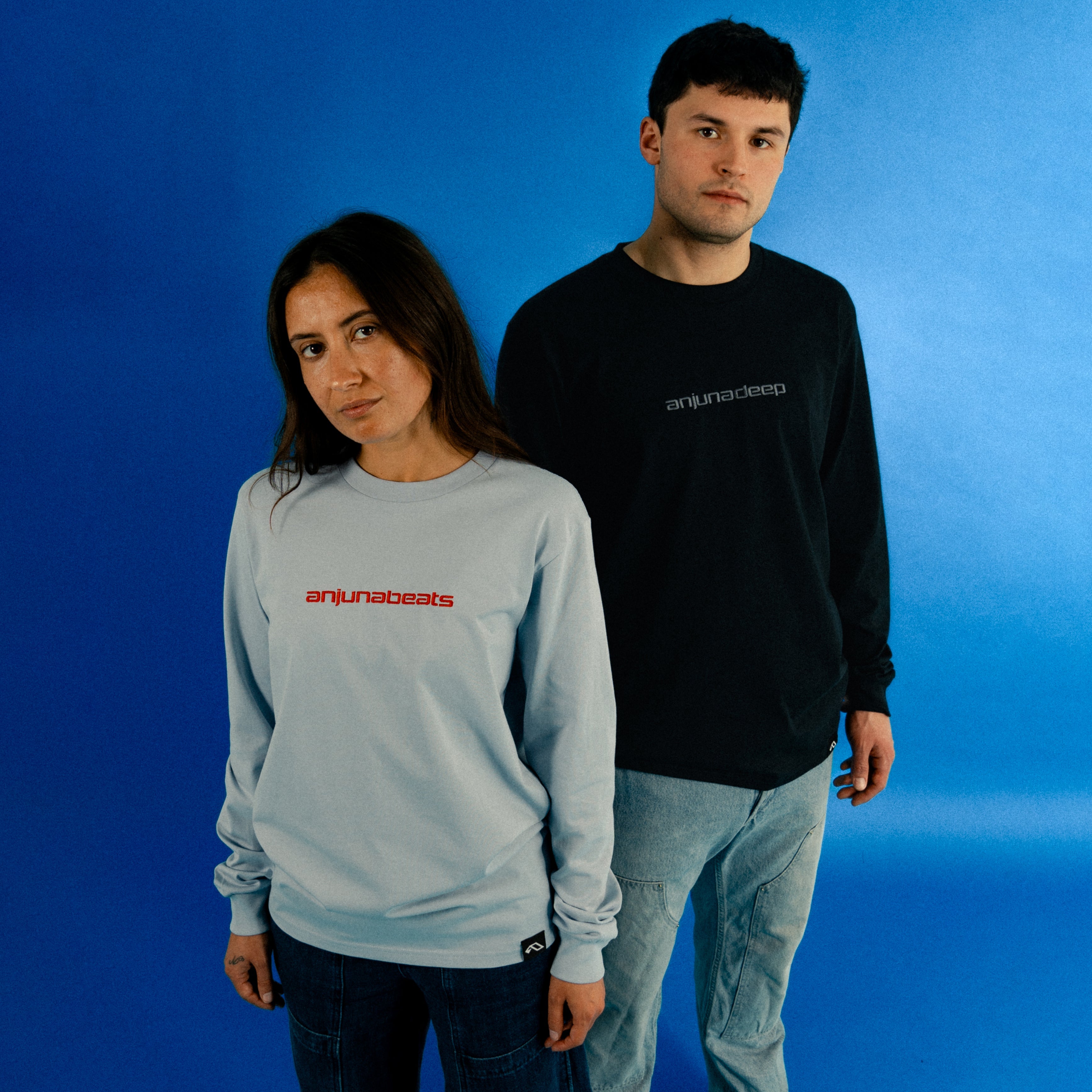 Anjunadeep Anjunadeep Heritage Long Sleeve Tee / Navy Long Sleeve Anjunadeep Heritage Long Sleeve Tee / Navy - S