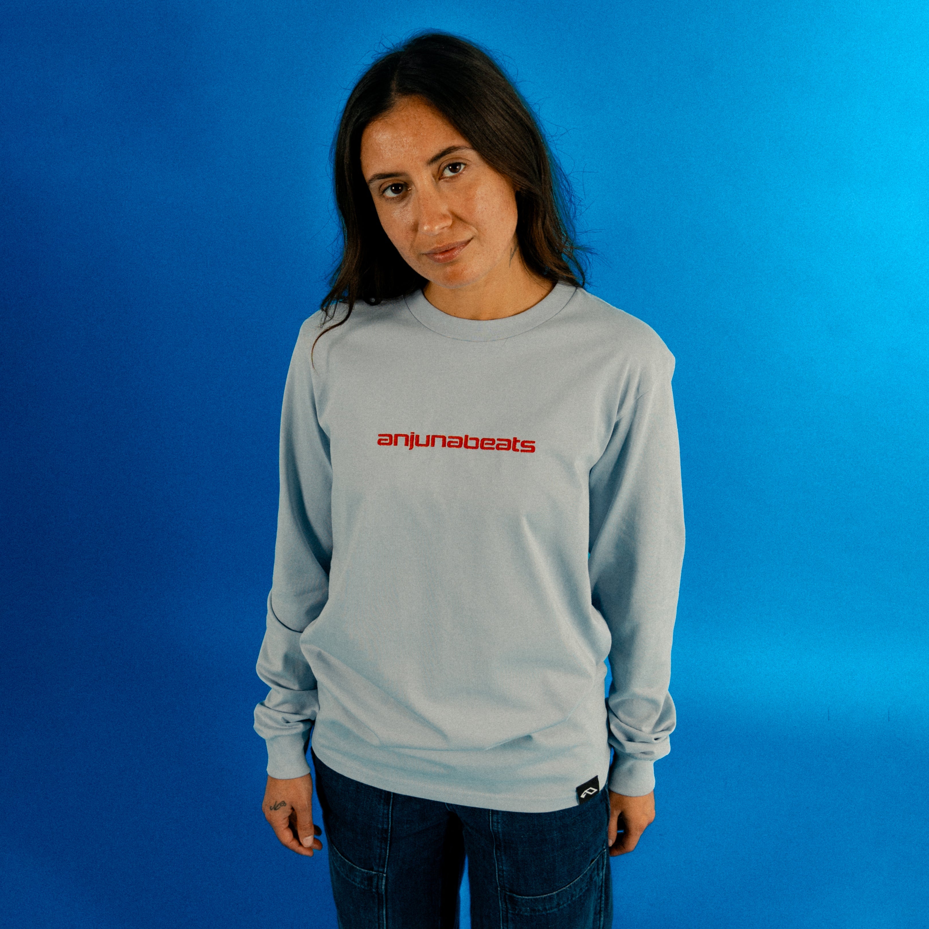 Anjunabeats Anjunabeats Heritage Long Sleeve Tee / Powder Long Sleeve Anjunabeats Heritage Long Sleeve Tee / Powder - S