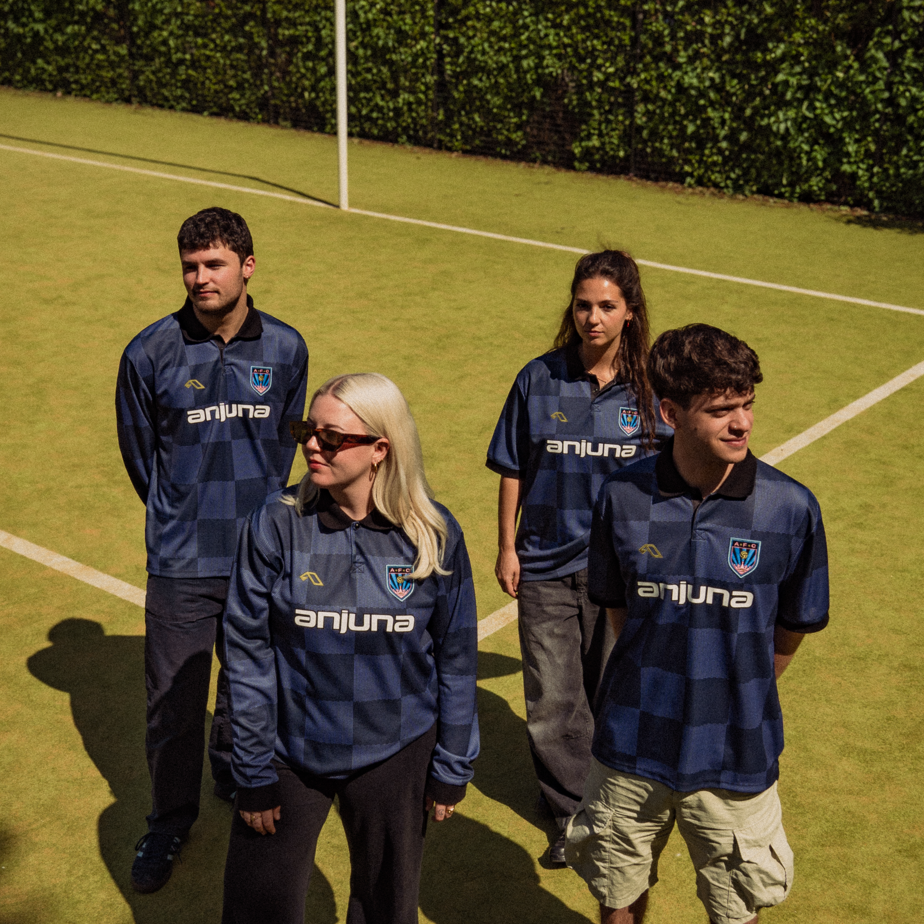 Anjuna Anjuna Vintage Long Sleeve Soccer Jersey (Away Kit) Soccer Jersey Anjuna Vintage Long Sleeve Soccer Jersey (Away Kit) - S