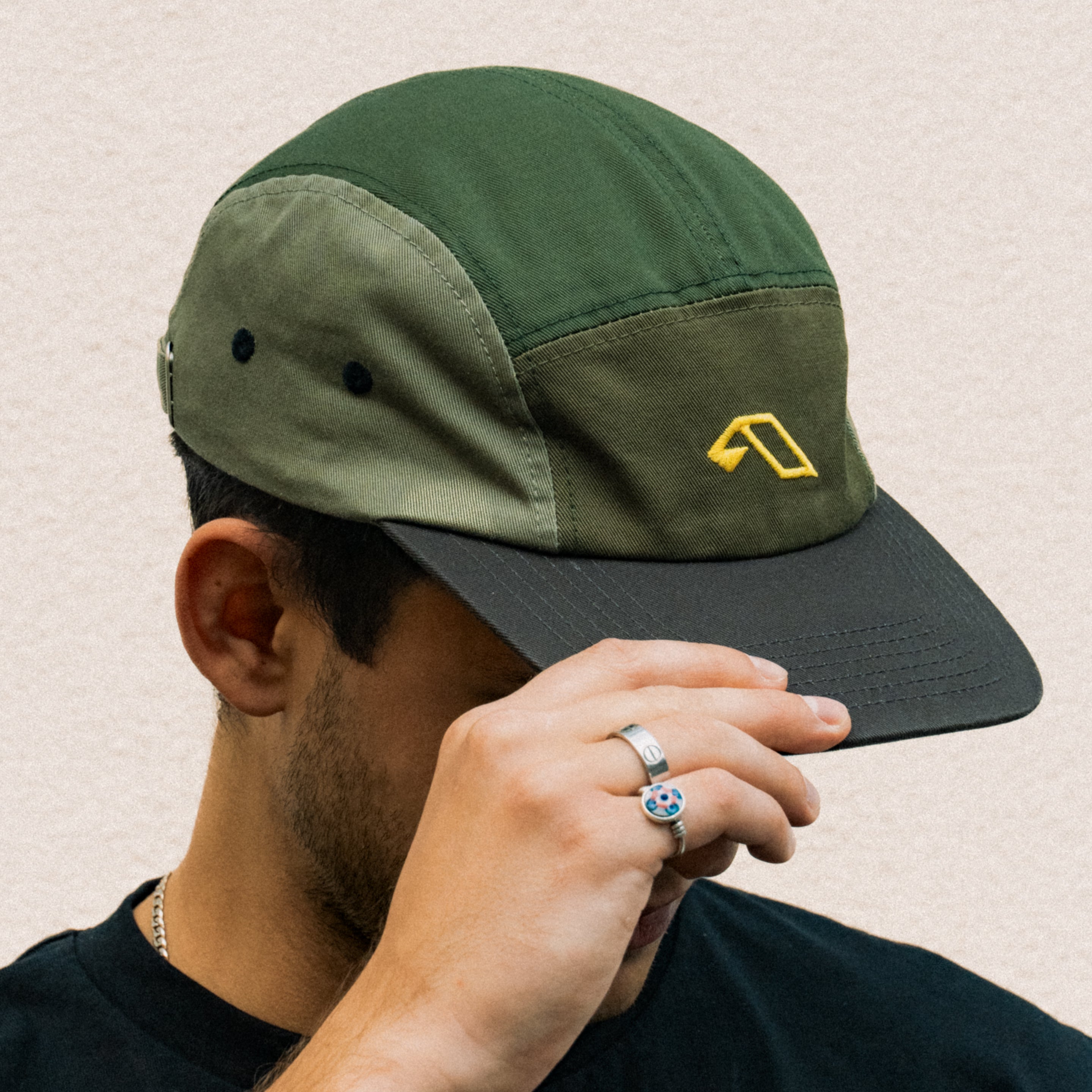 Anjuna Anjuna 5-Panel Cap / Green Five Panel Hat Anjuna 5-Panel Cap / Green - Default Title