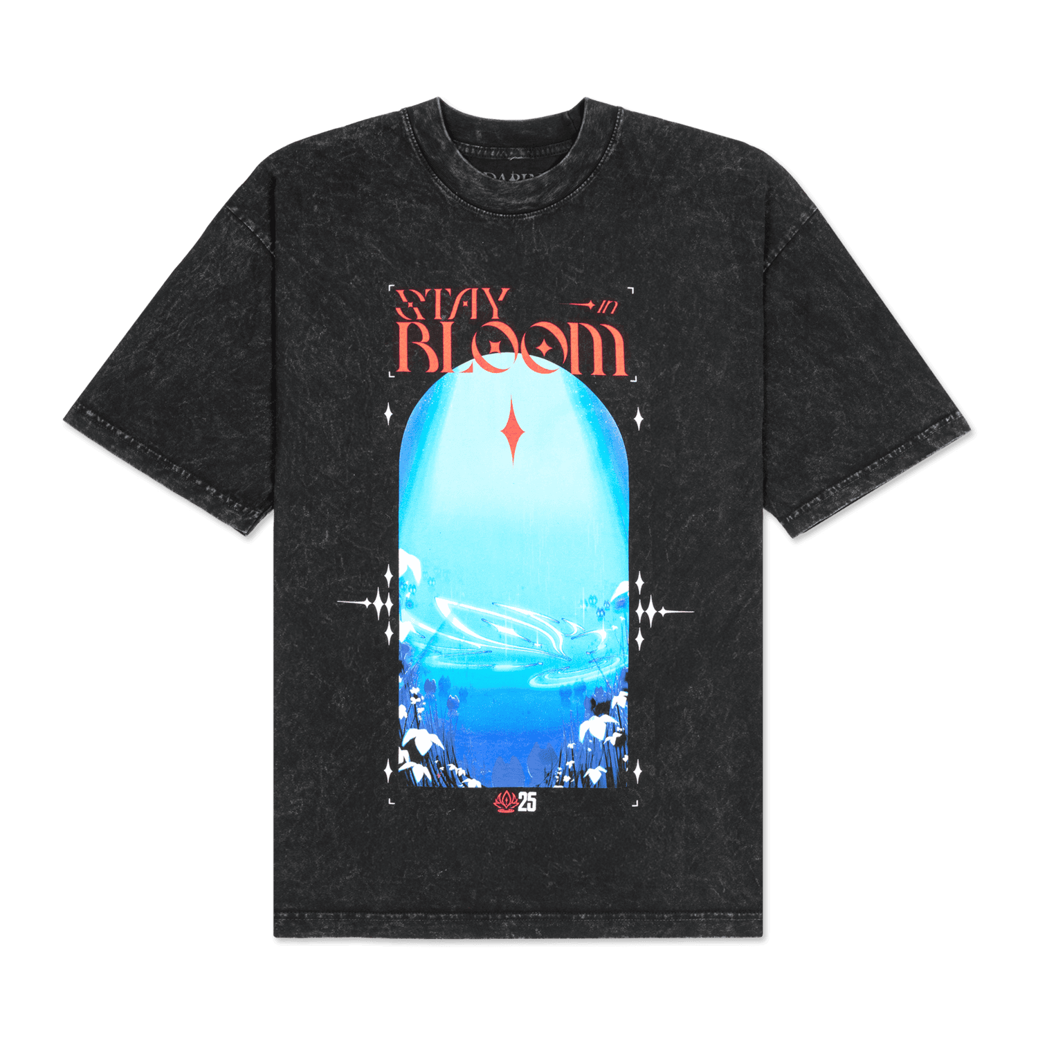 Dabin - Stay in Bloom 2025 Mineral Wash Tee