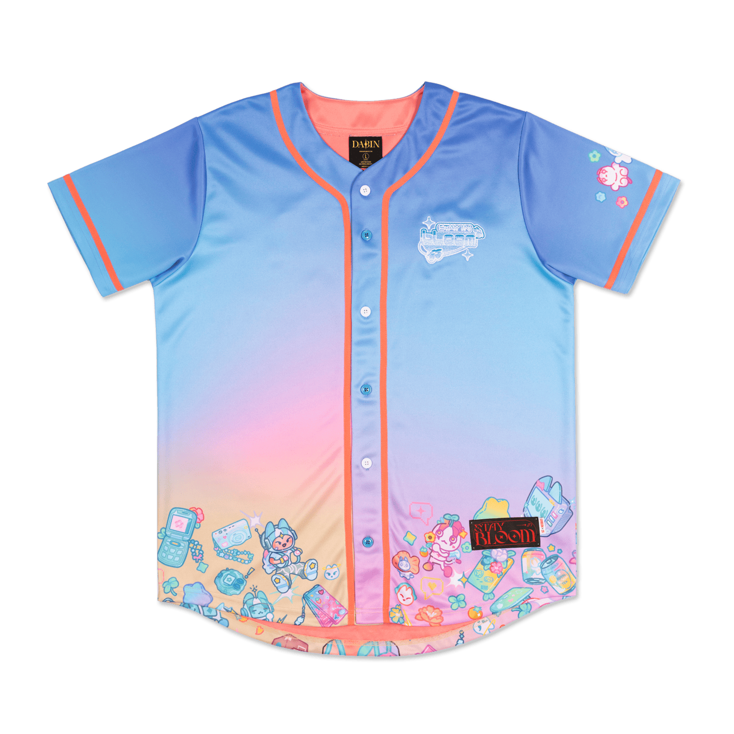 Dabin - Stay in Bloom SF Embroidered Jersey