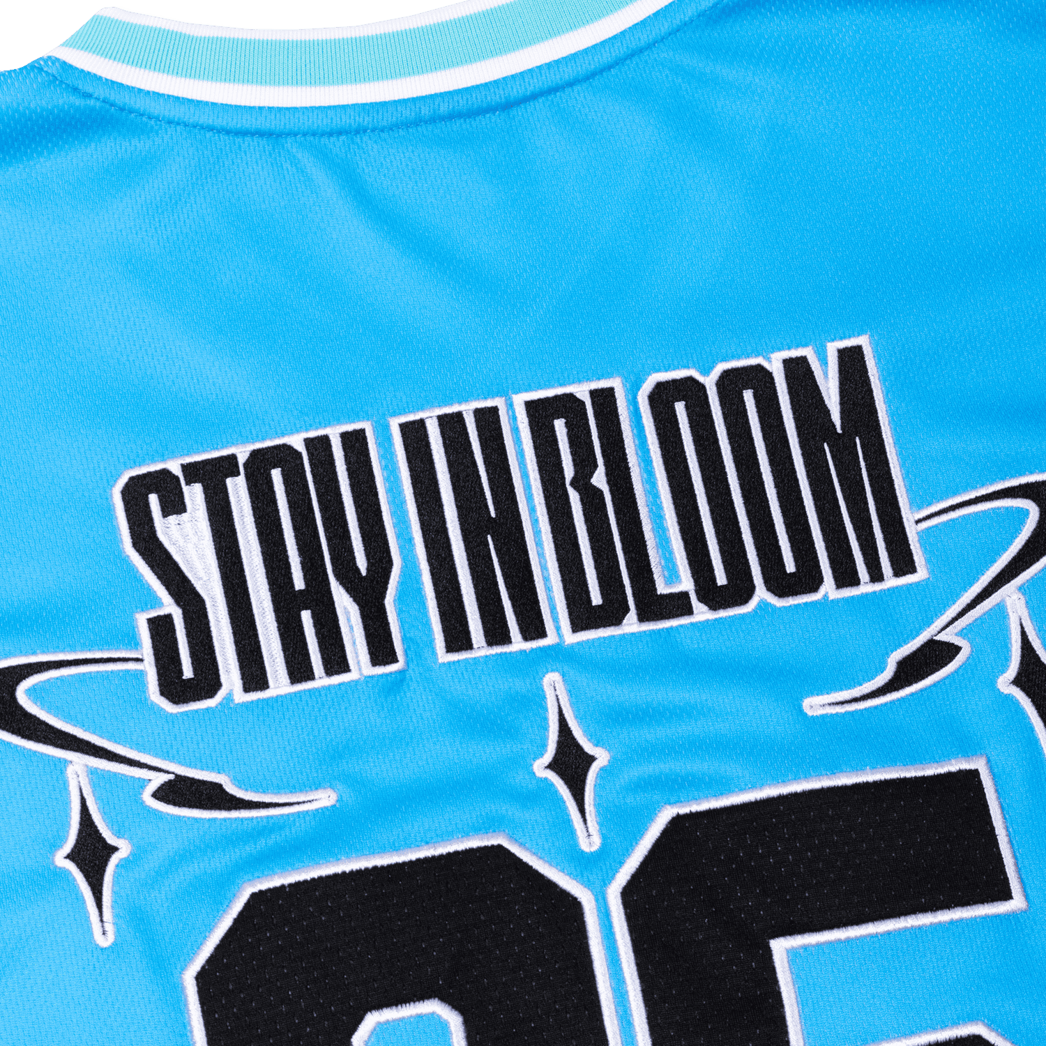 Dabin - Stay in Bloom Embroidered Blue Sports Jersey