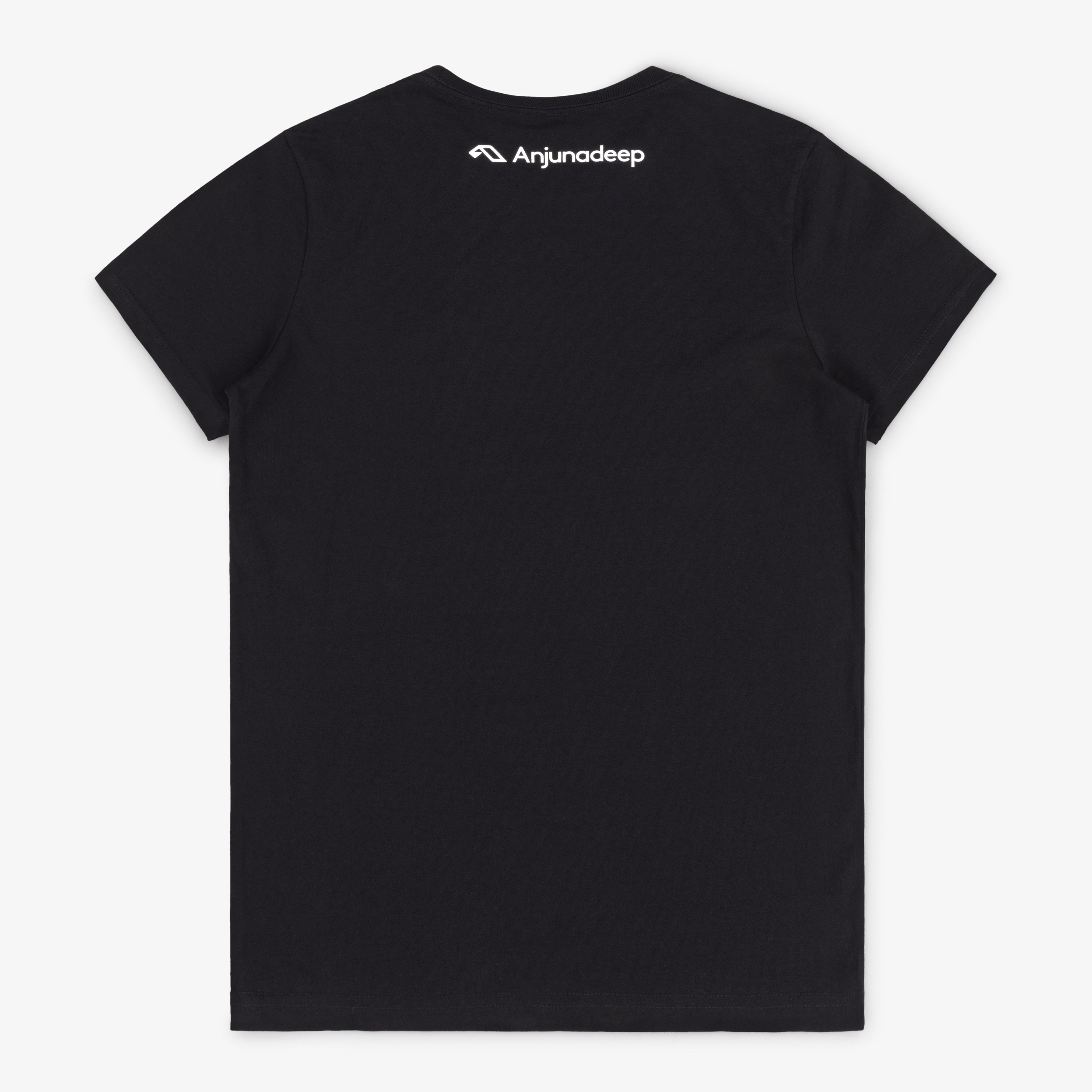 Anjunadeep Anjunadeep Logo Women's Tee / Black Women's Tee Anjunadeep Logo Women's Tee / Black - XS