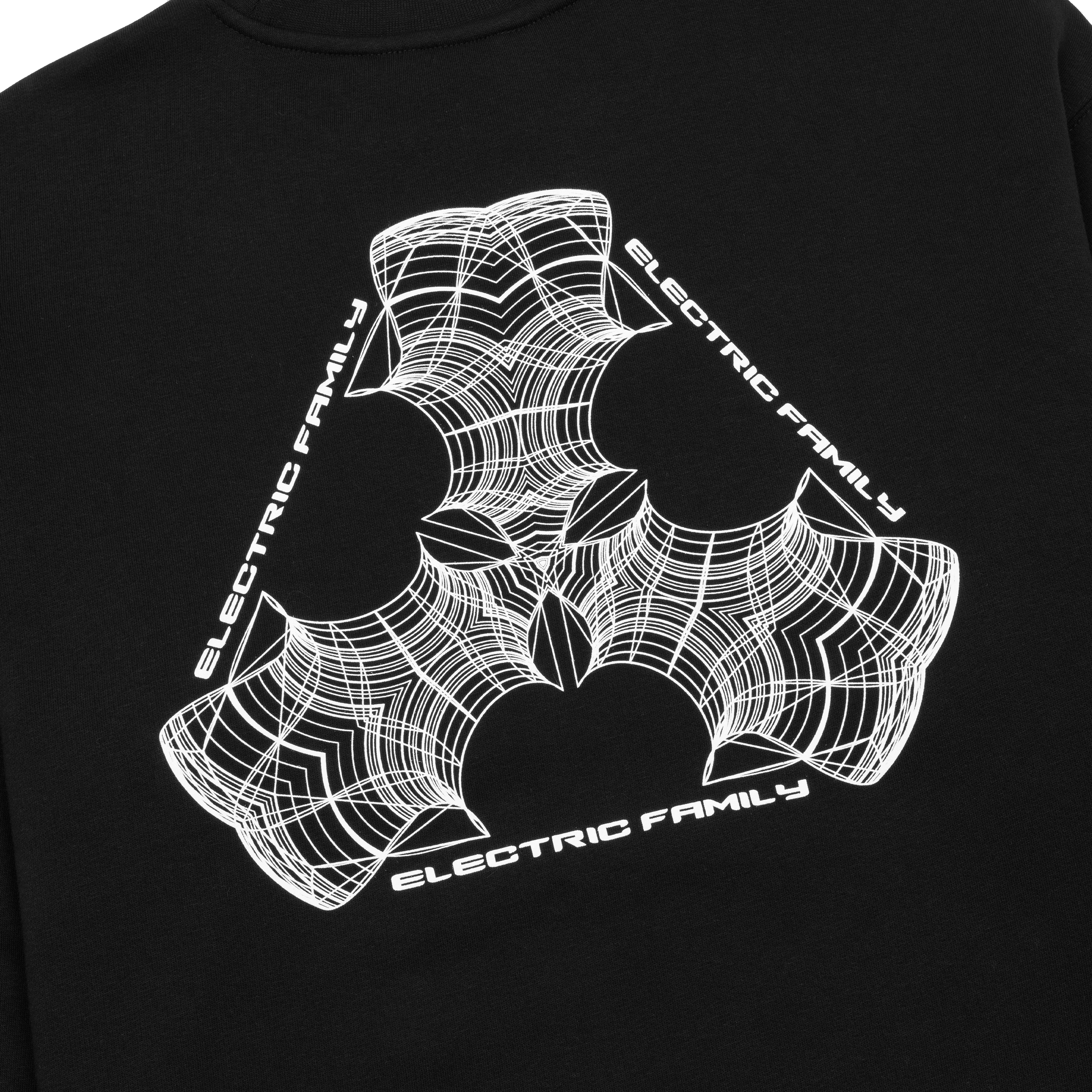 Electric Family EF Black Crewneck - Crewneck Sweater EF Black Crewneck - S