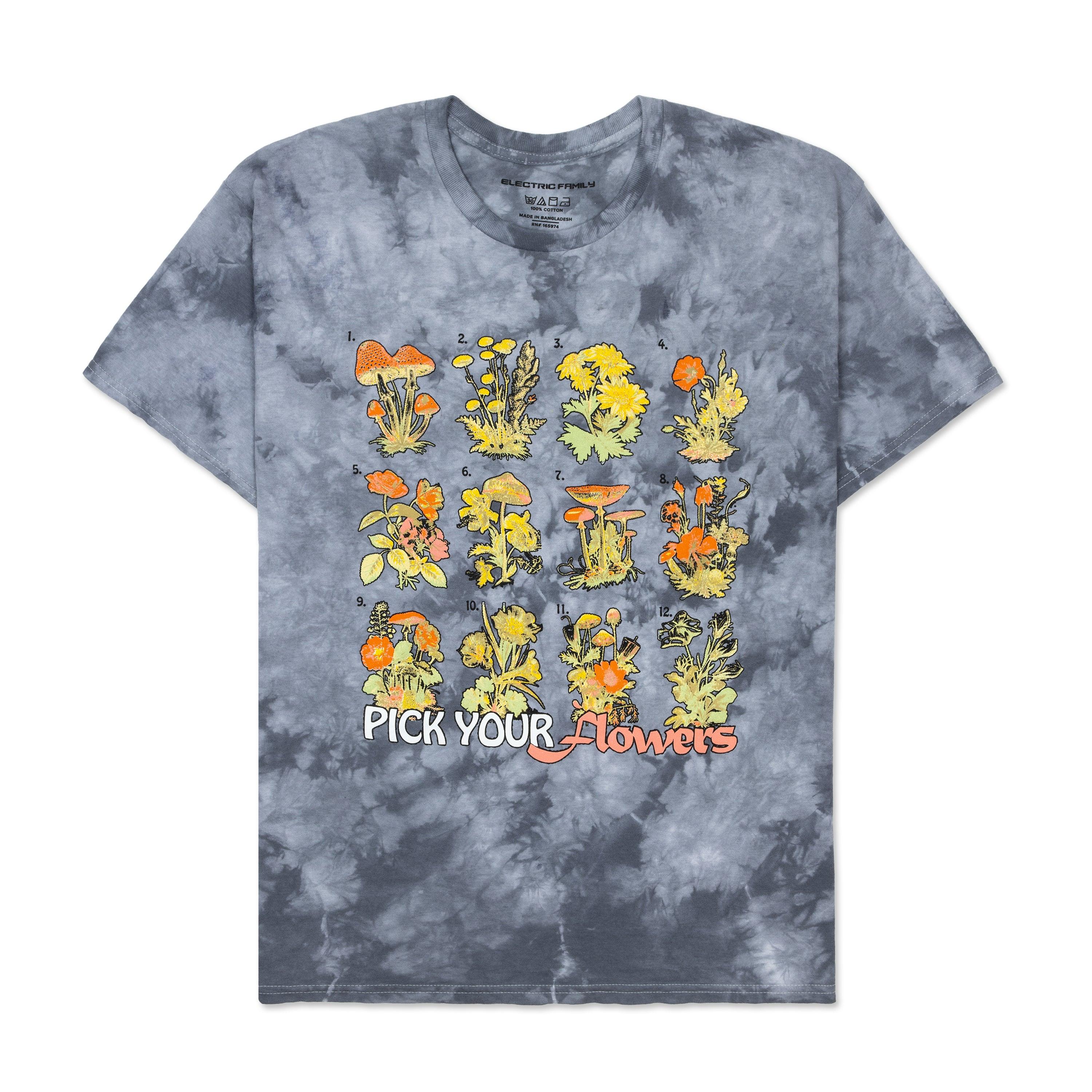 Electric Family Electric Family "Pick Your Flowers" Tee - Tee Electric Family "Pick Your Flowers" Tee - S