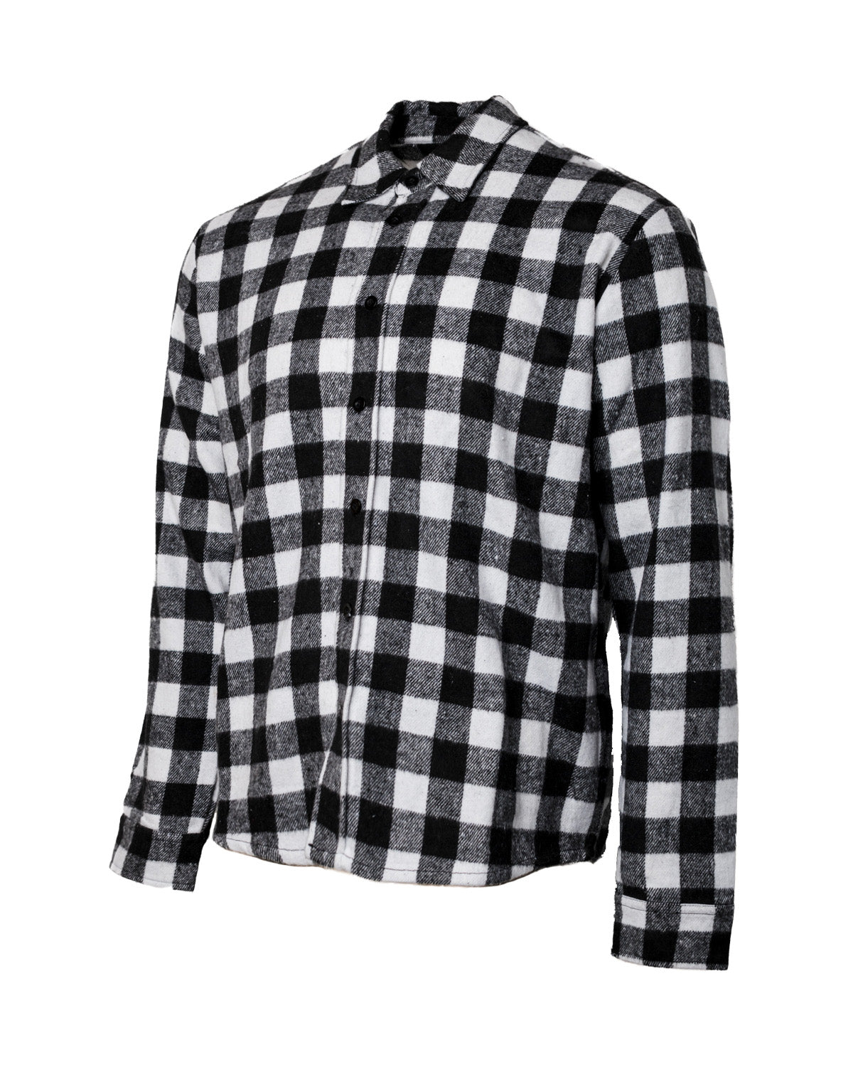 Excision Embroidered Flannel (Black/White) - Excision