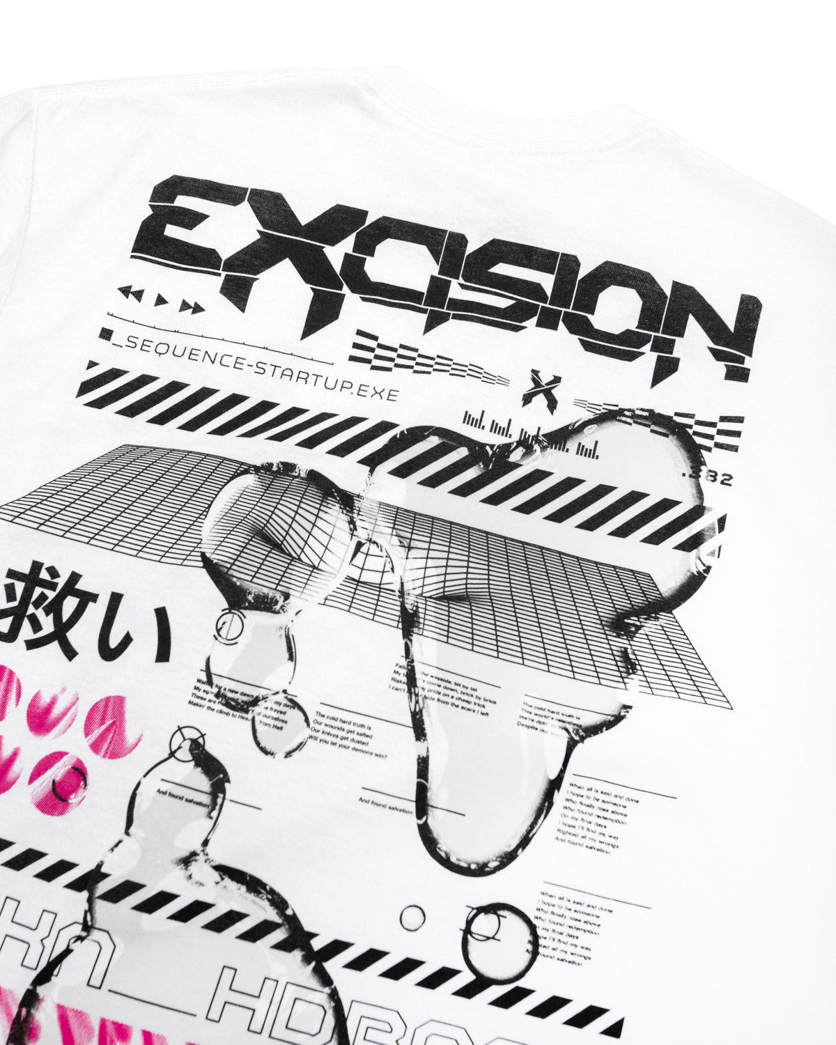 Headbanger 2.0 Tee (White) - Excision
