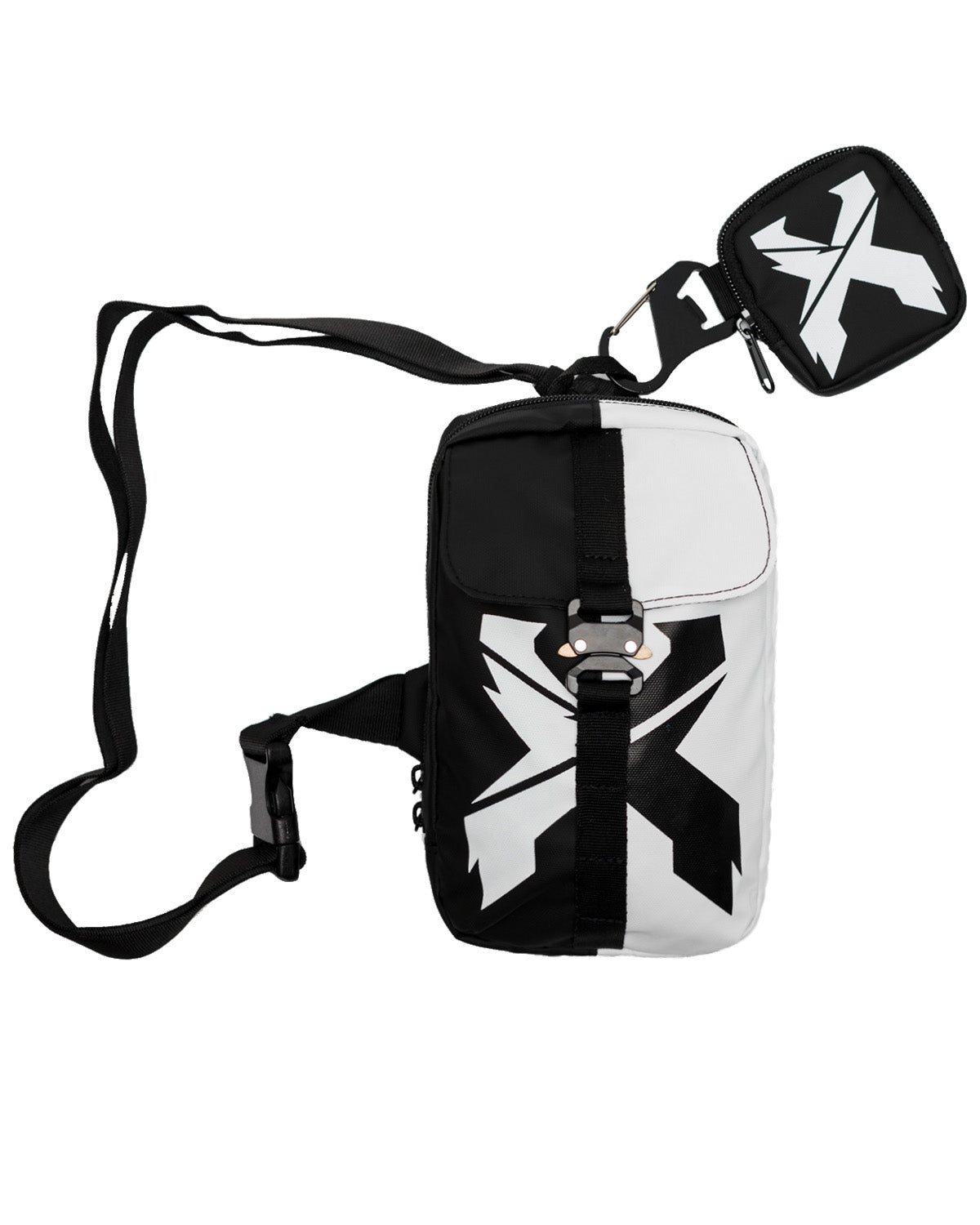 Sliced Logo Split Modular Bag - Excision