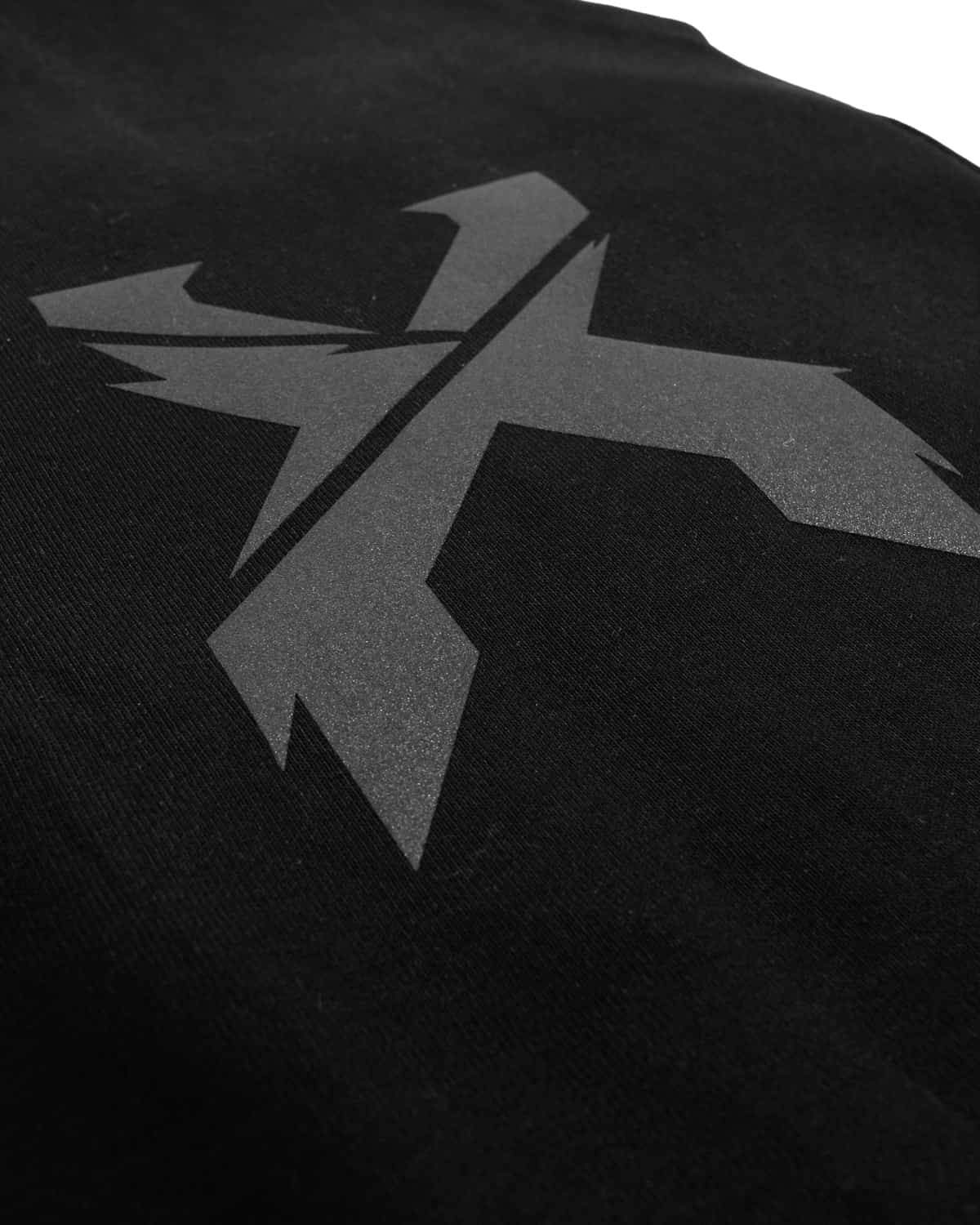 Sliced Logo Reflective Joggers (Black) - Excision