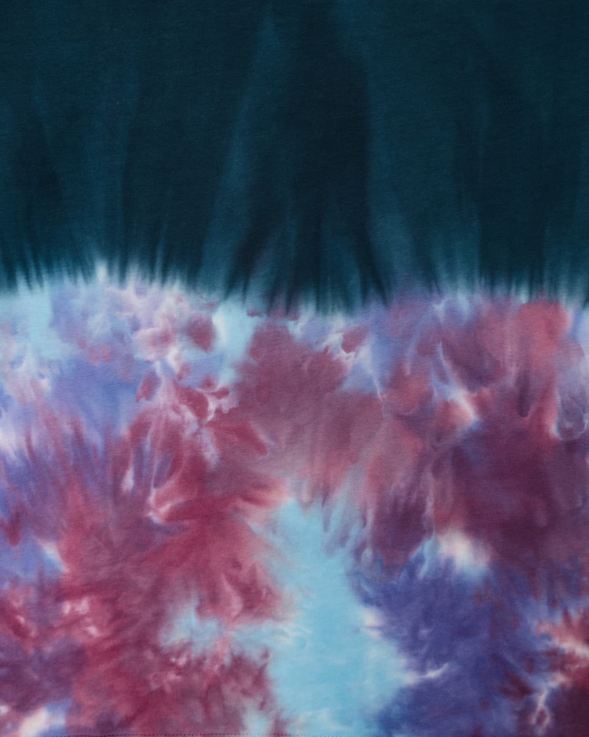 Sliced Logo Split Tie Dye Long Sleeve Tee (Slate Blue/Tie Dye) - Excision