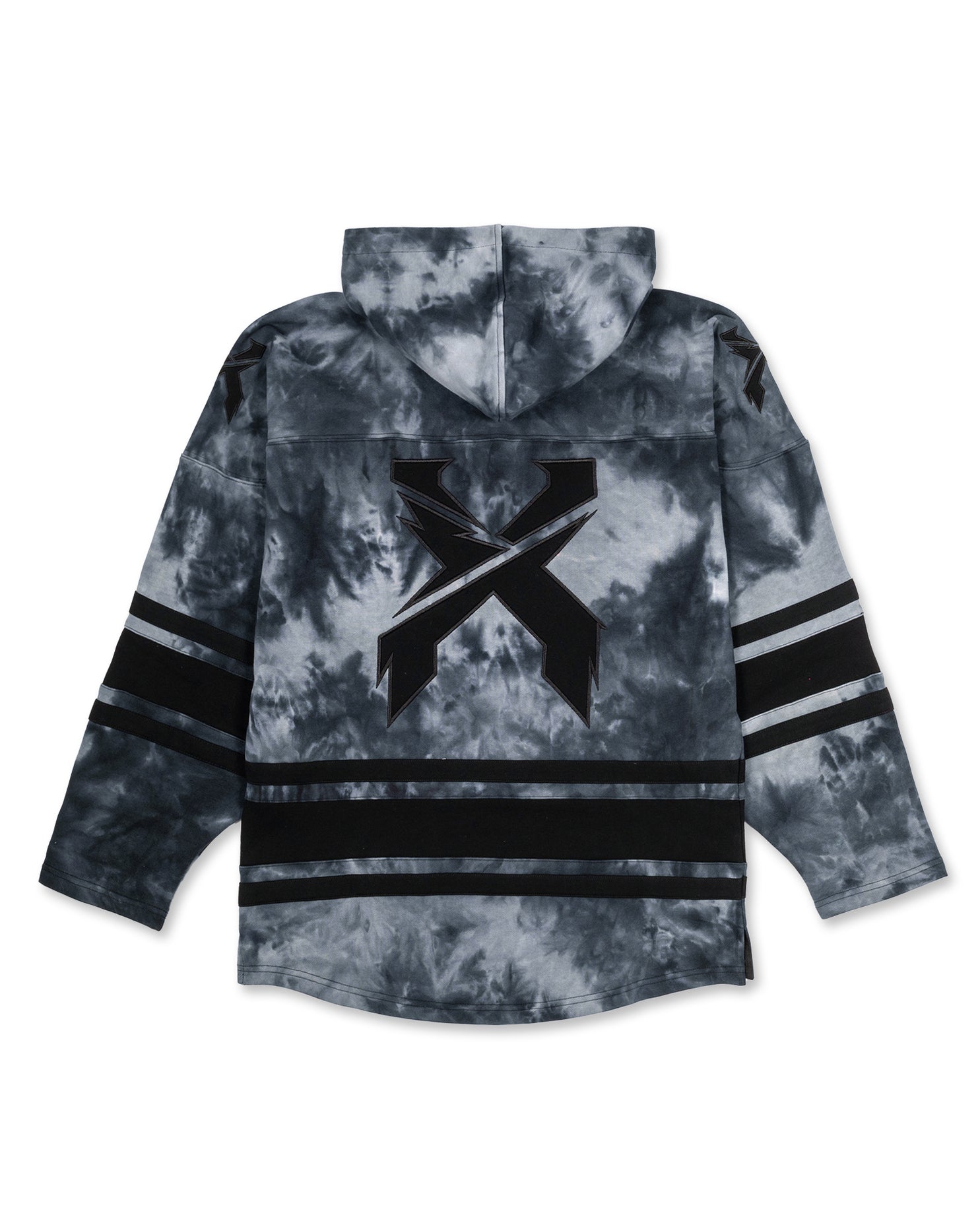Black Tie Dye Lacer Hoodie - Excision