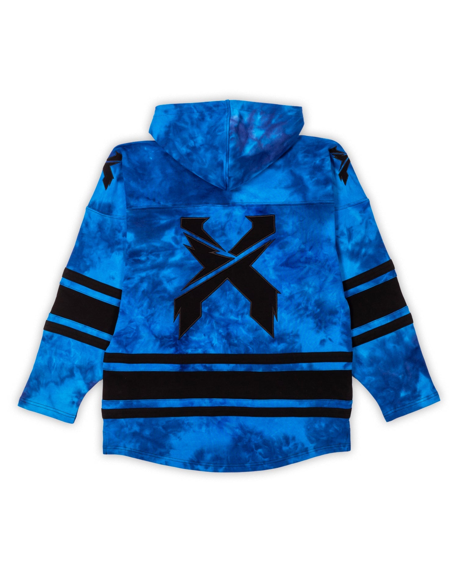 Blue Tie Dye Lacer Hoodie - Excision