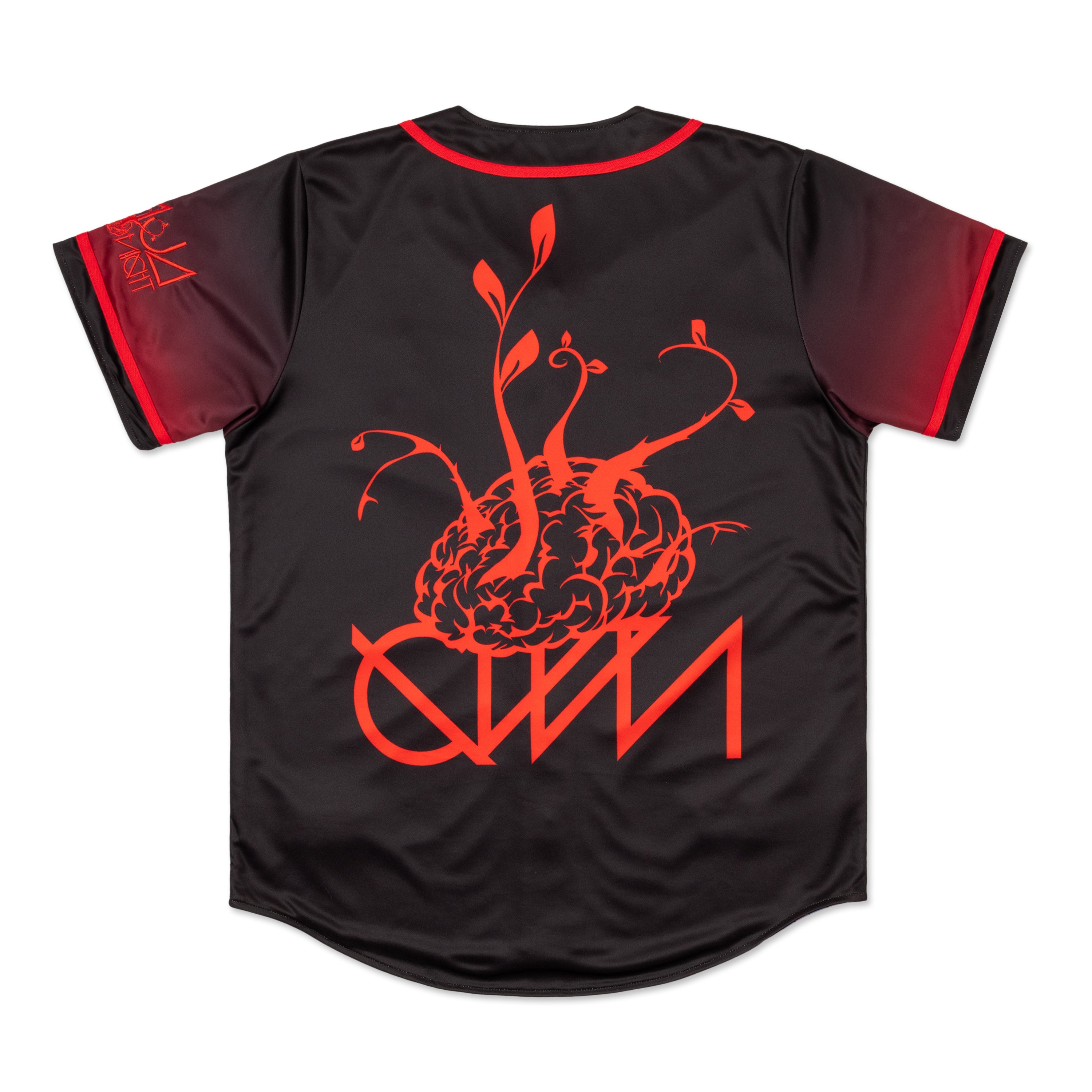 Ganja White Night Bassline 2.0 Reversible Baseball Jersey Baseball Jersey Bassline 2.0 Reversible Baseball Jersey - XS