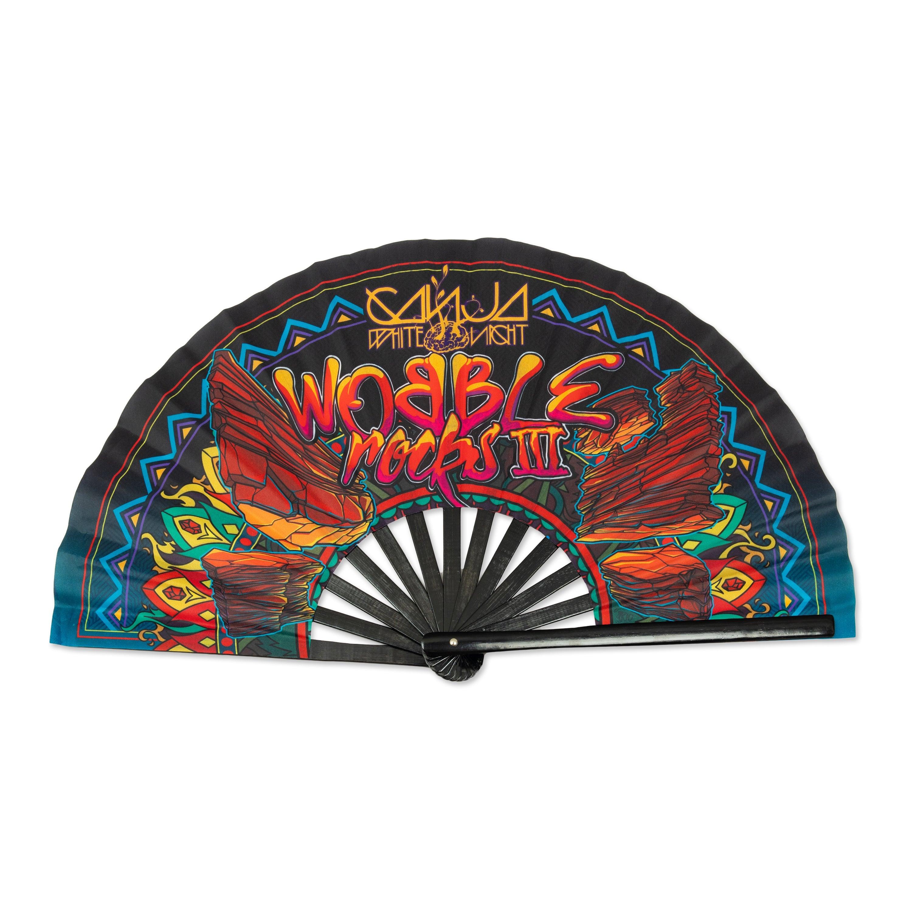 Ganja White Night Wobble Rocks III Hand Fan - Hand Fan Wobble Rocks III Hand Fan - Default Title