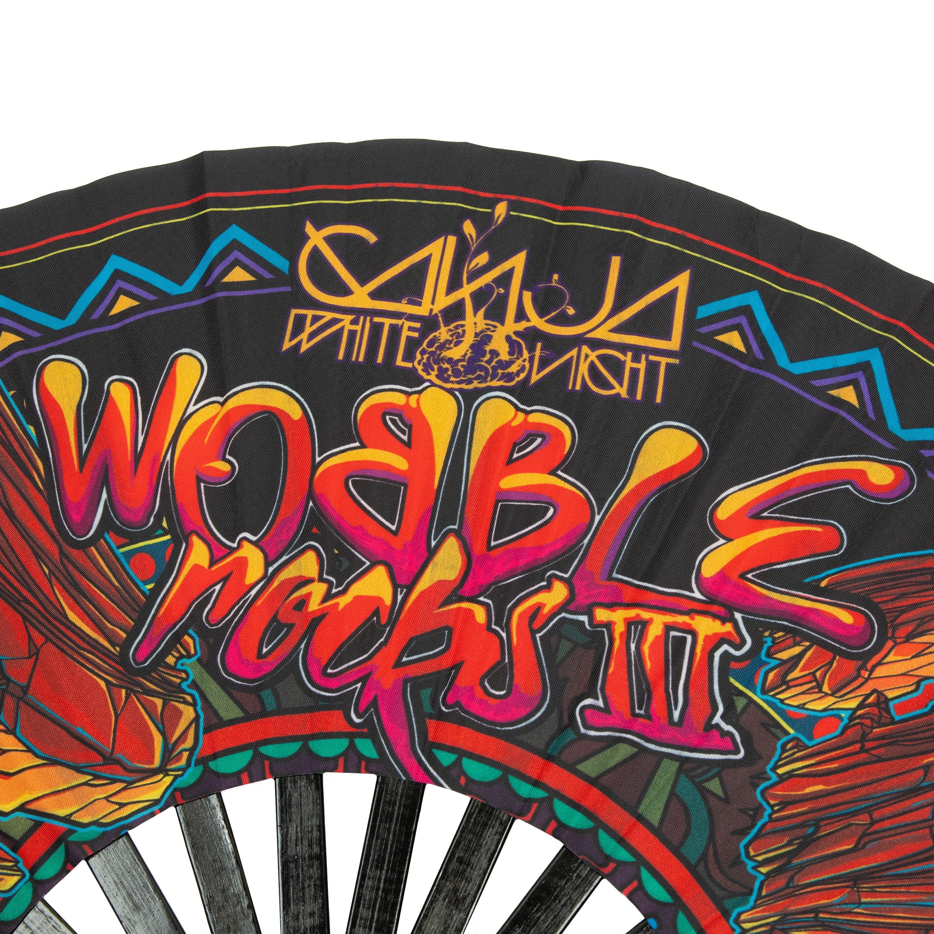Ganja White Night Wobble Rocks III Hand Fan - Hand Fan Wobble Rocks III Hand Fan - Default Title
