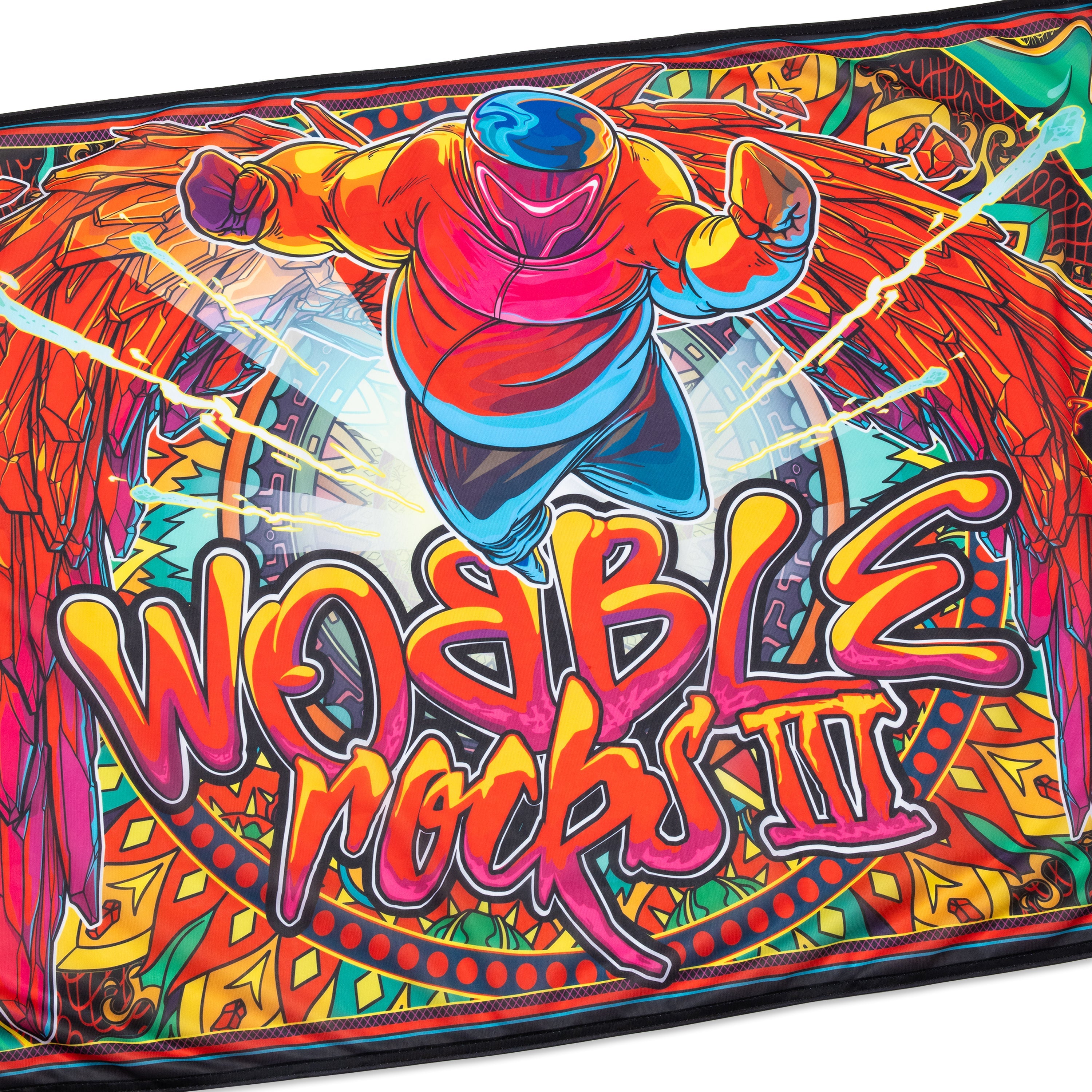 Ganja White Night Wobble Rocks III Flag Flag Wobble Rocks III Flag - Default Title