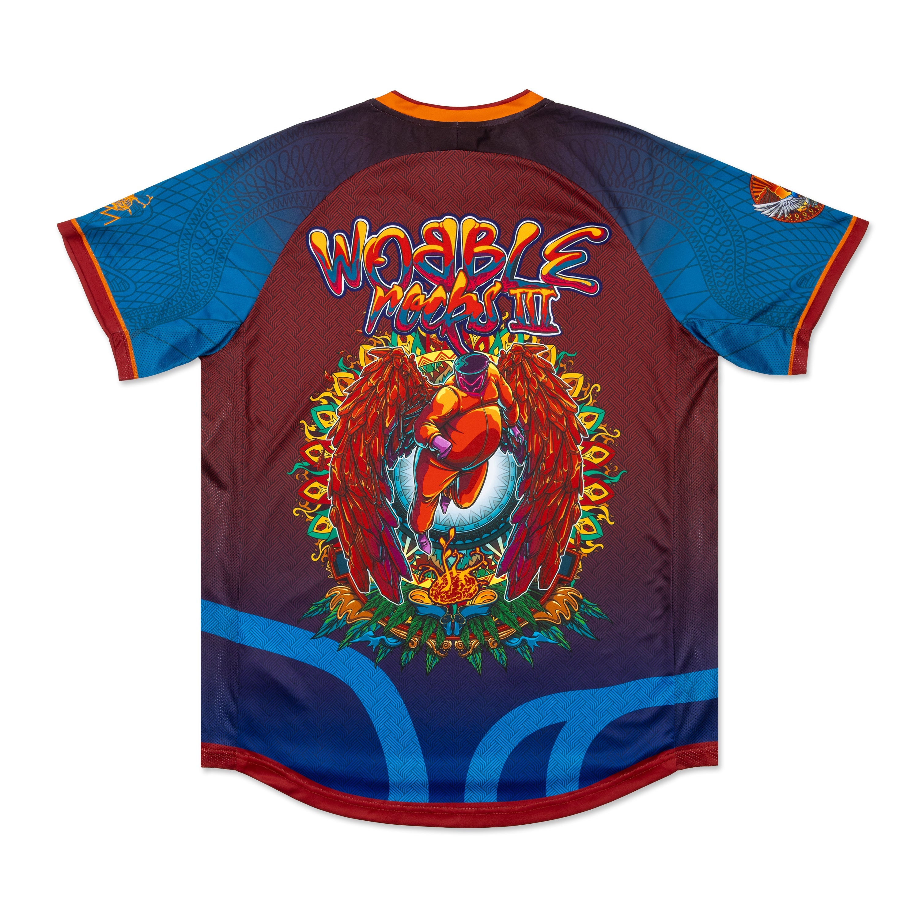 Ganja White Night Wobble Rocks III Soccer Jersey Soccer Jersey Wobble Rocks III Soccer Jersey - S
