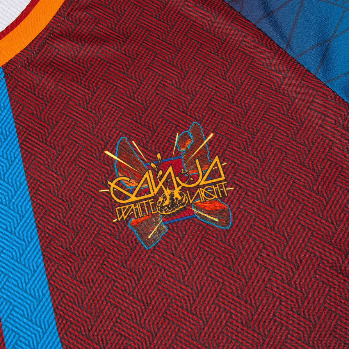 Ganja White Night Wobble Rocks III Soccer Jersey Soccer Jersey Wobble Rocks III Soccer Jersey - S